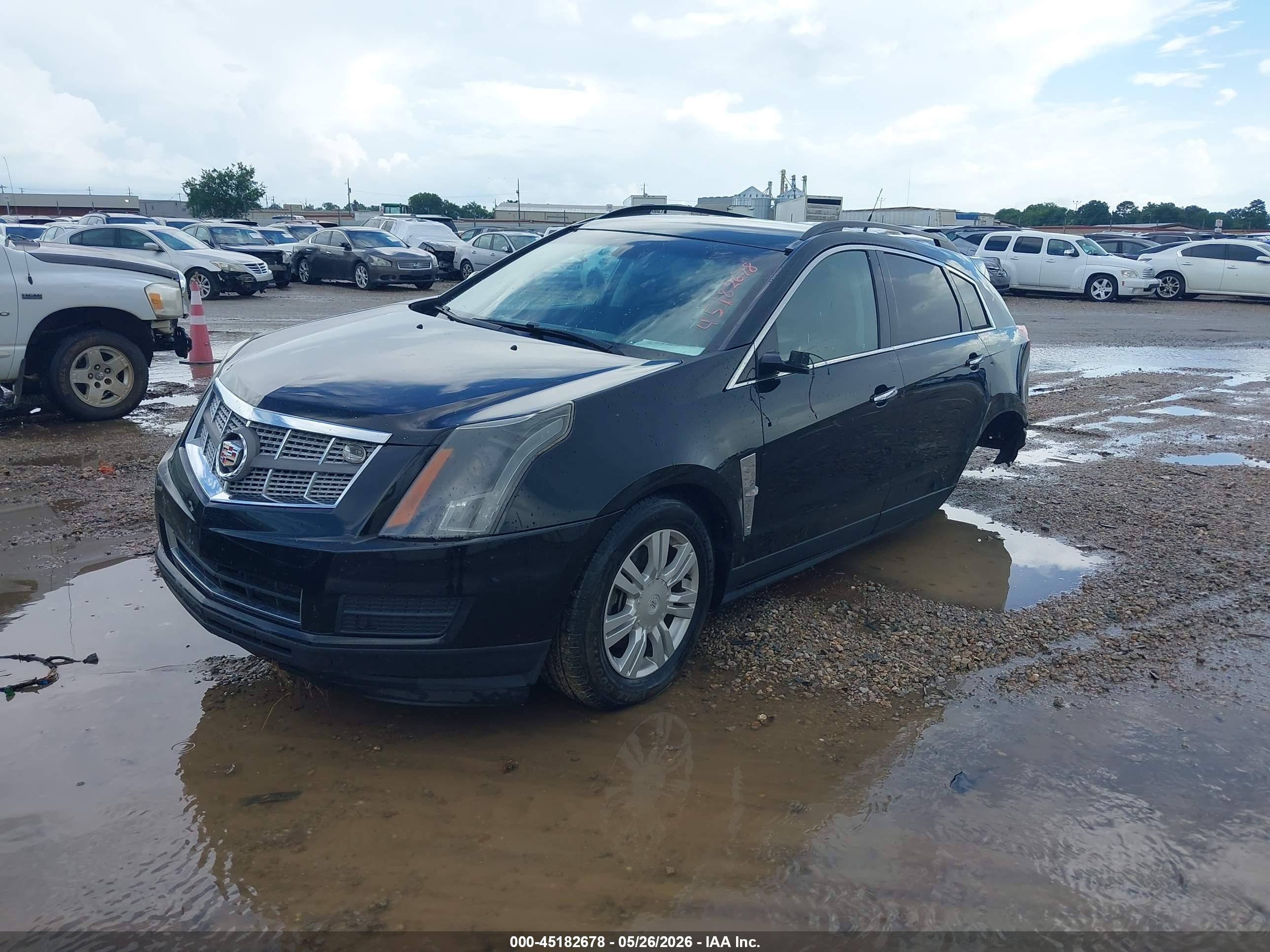 2011 Cadillac Srx Standard Black vin: 3GYFNGEY9BS520495