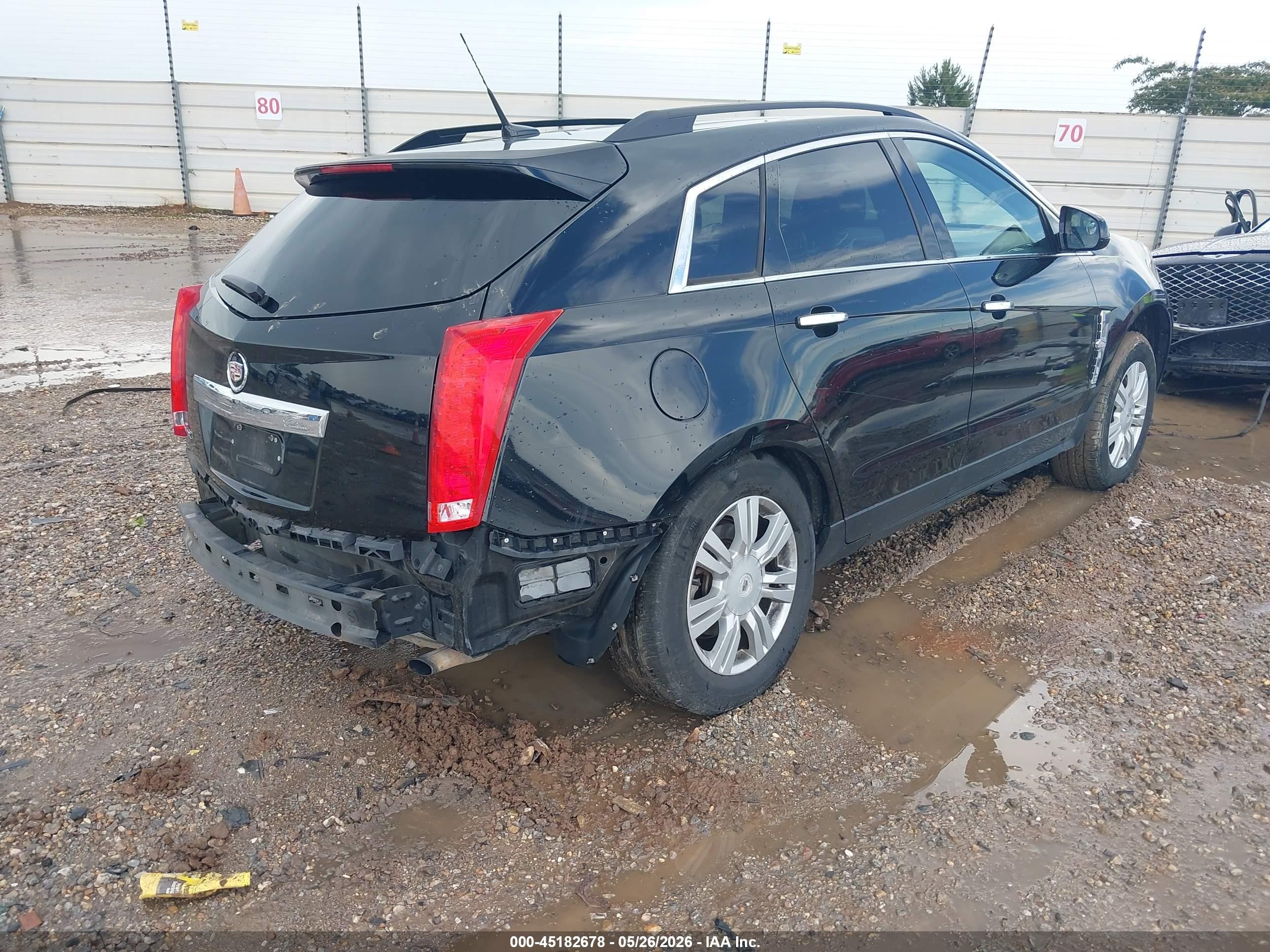 2011 Cadillac Srx Standard Black vin: 3GYFNGEY9BS520495