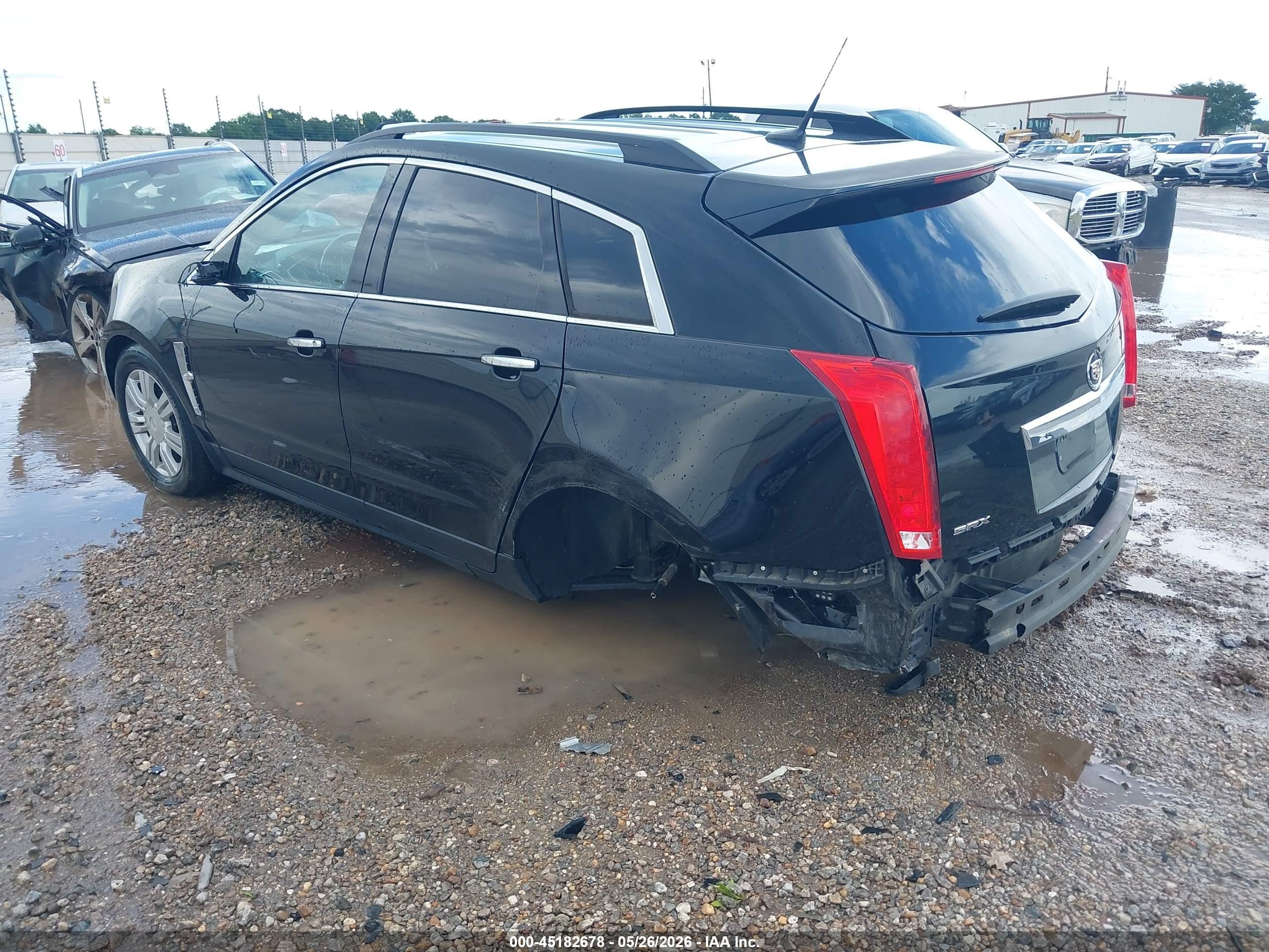 2011 Cadillac Srx Standard Black vin: 3GYFNGEY9BS520495