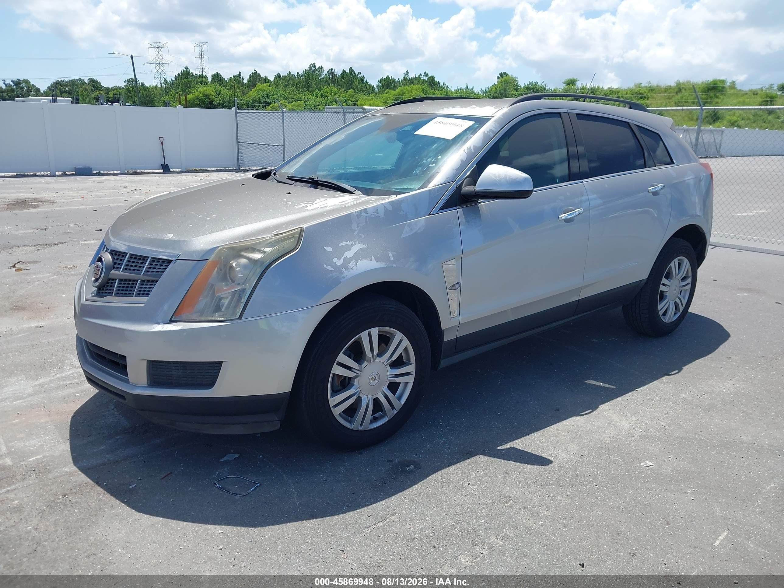 2011 Cadillac Srx Standard Silver vin: 3GYFNGEYXBS613705