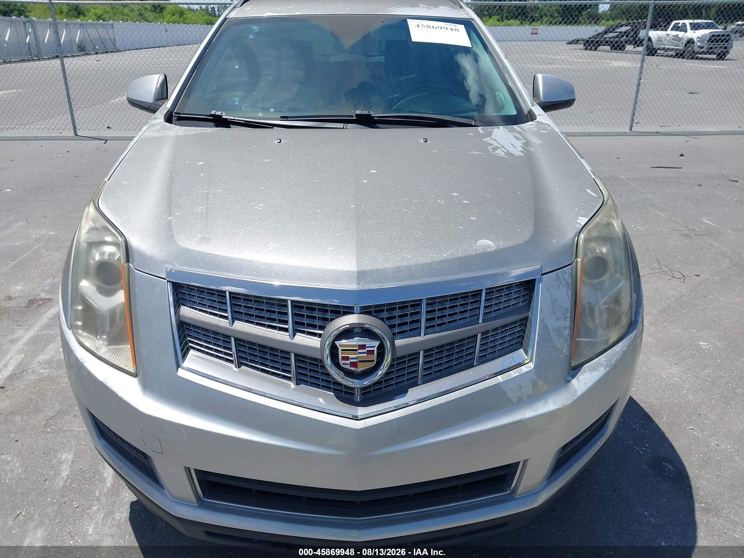 2011 Cadillac Srx Standard Silver vin: 3GYFNGEYXBS613705