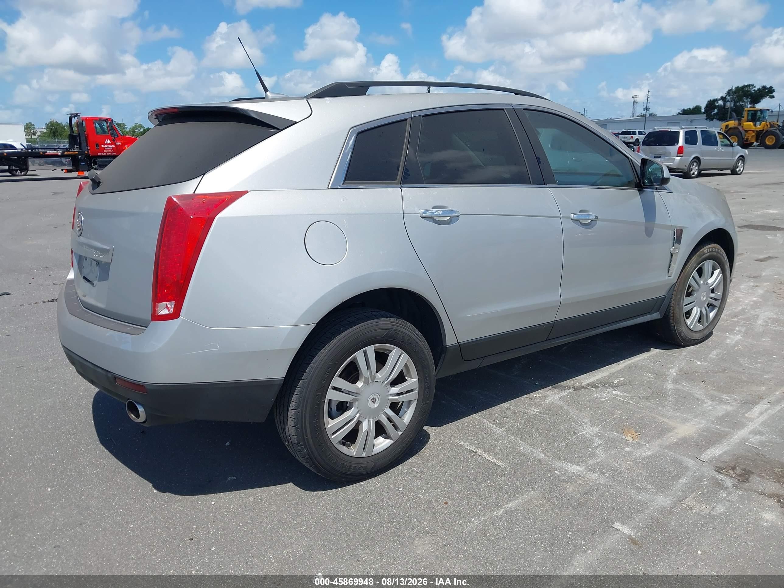 2011 Cadillac Srx Standard Silver vin: 3GYFNGEYXBS613705