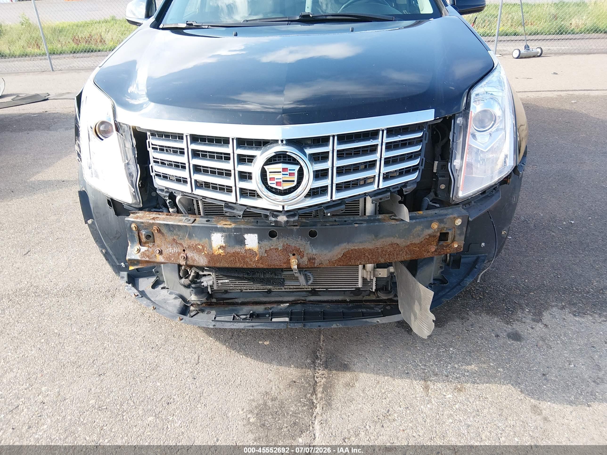 2013 Cadillac Srx Performance Collection Black vin: 3GYFNHE30DS525758