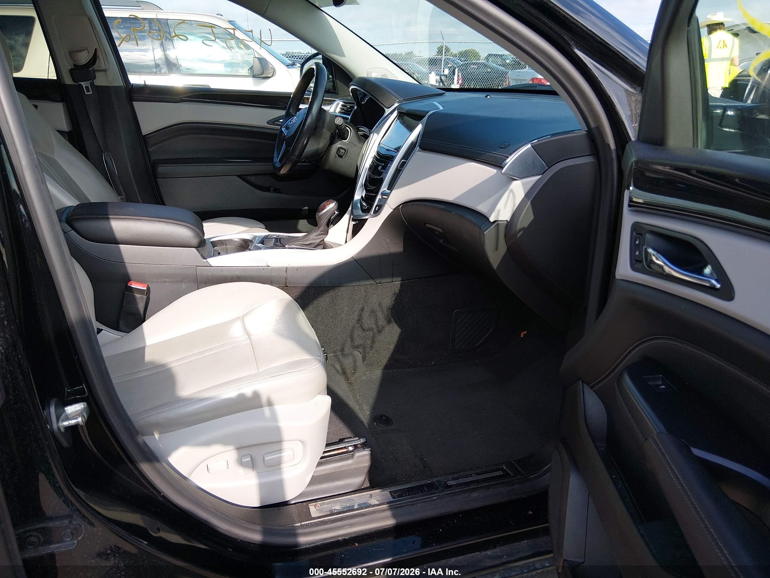 2013 Cadillac Srx Performance Collection Black vin: 3GYFNHE30DS525758