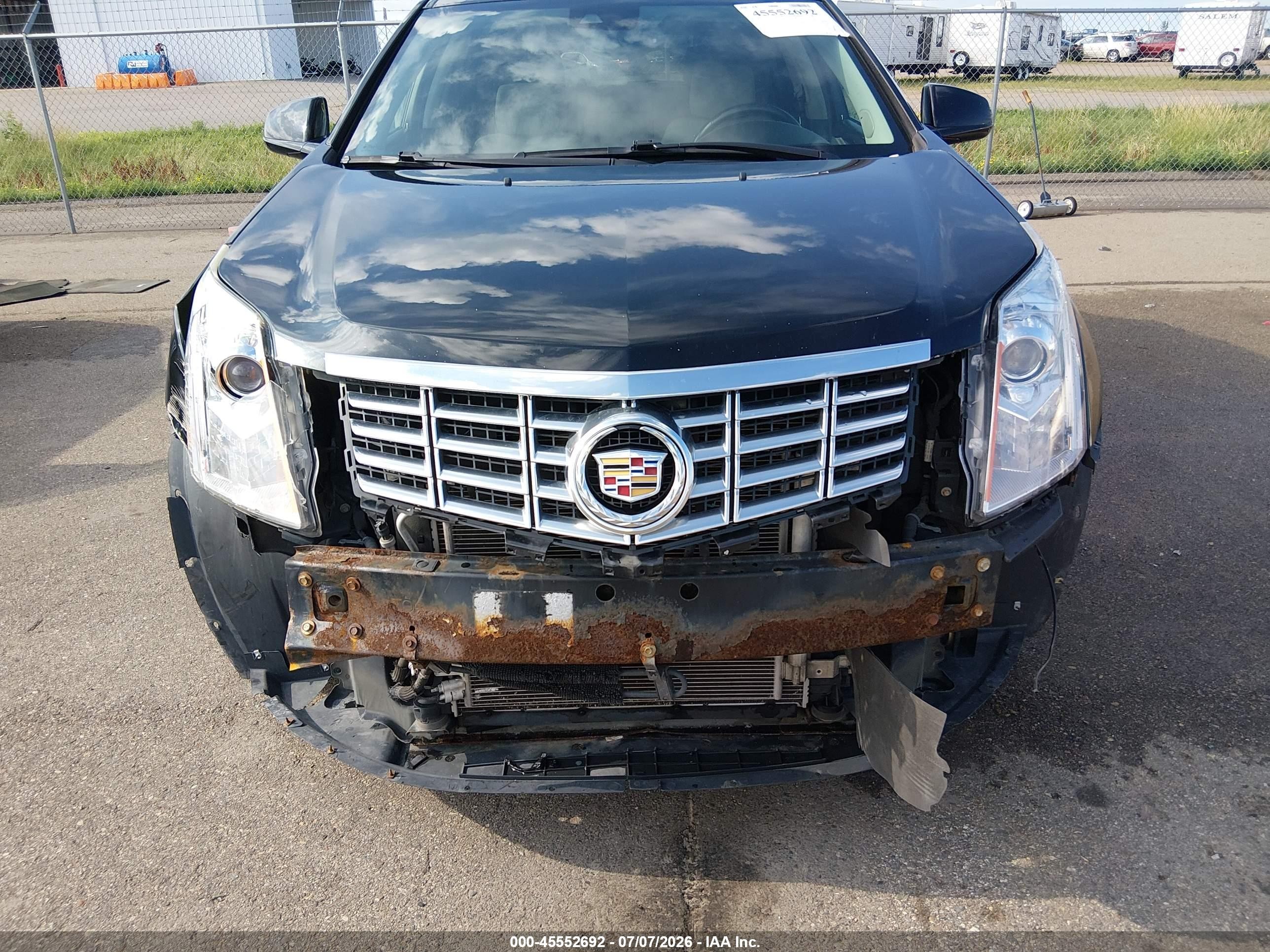 2013 Cadillac Srx Performance Collection Black vin: 3GYFNHE30DS525758