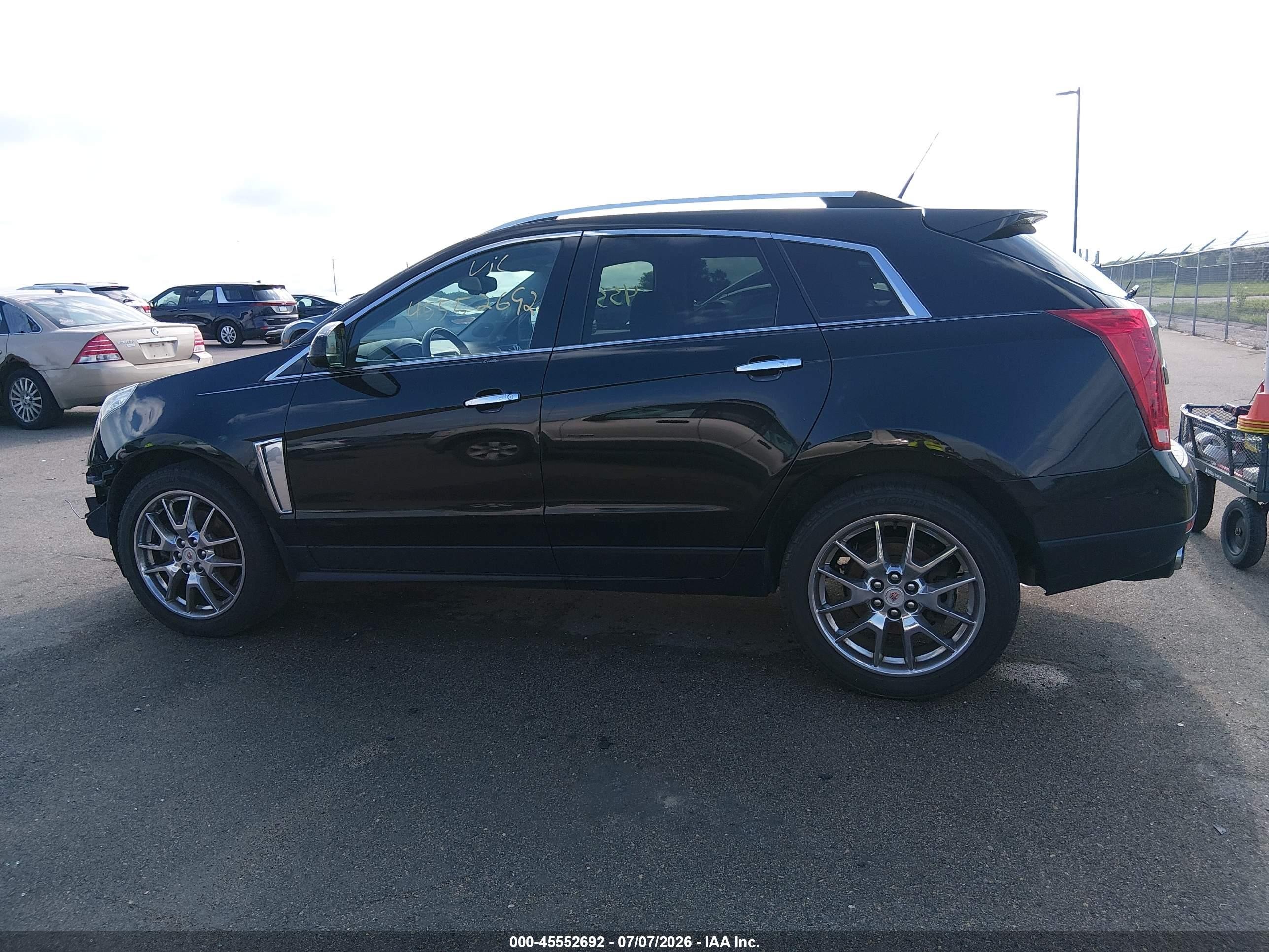 2013 Cadillac Srx Performance Collection Black vin: 3GYFNHE30DS525758