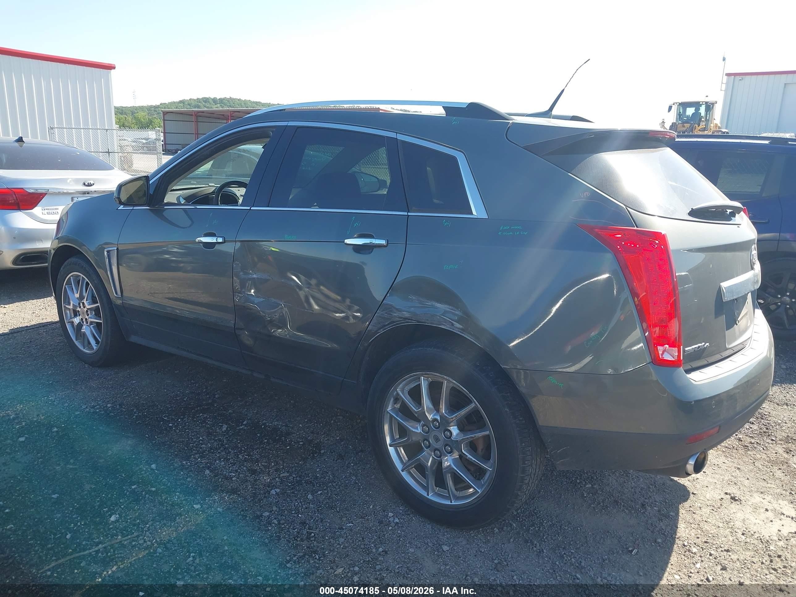 2013 Cadillac Srx Performance Collection Pewter vin: 3GYFNHE30DS604170