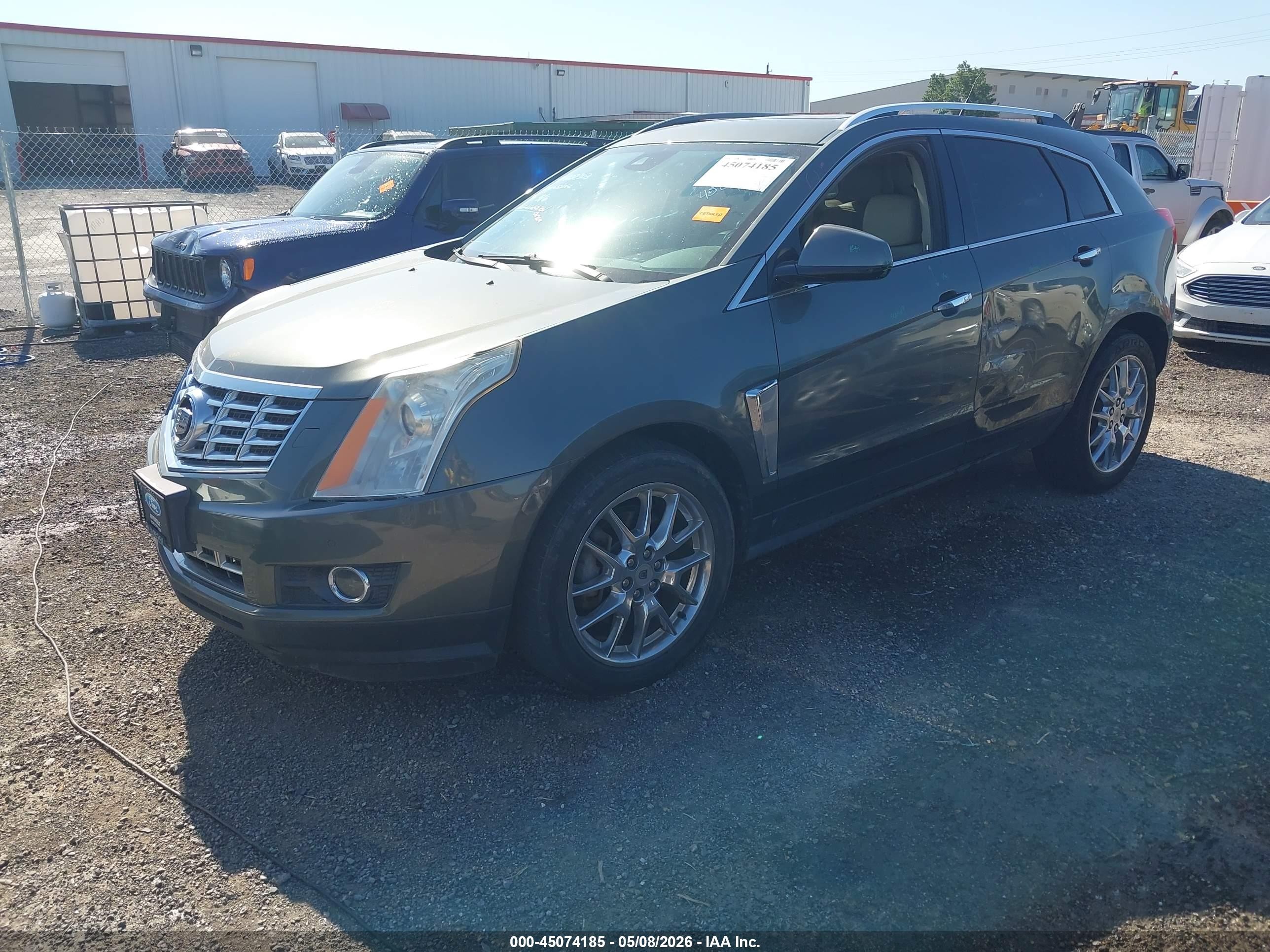 2013 Cadillac Srx Performance Collection Pewter vin: 3GYFNHE30DS604170