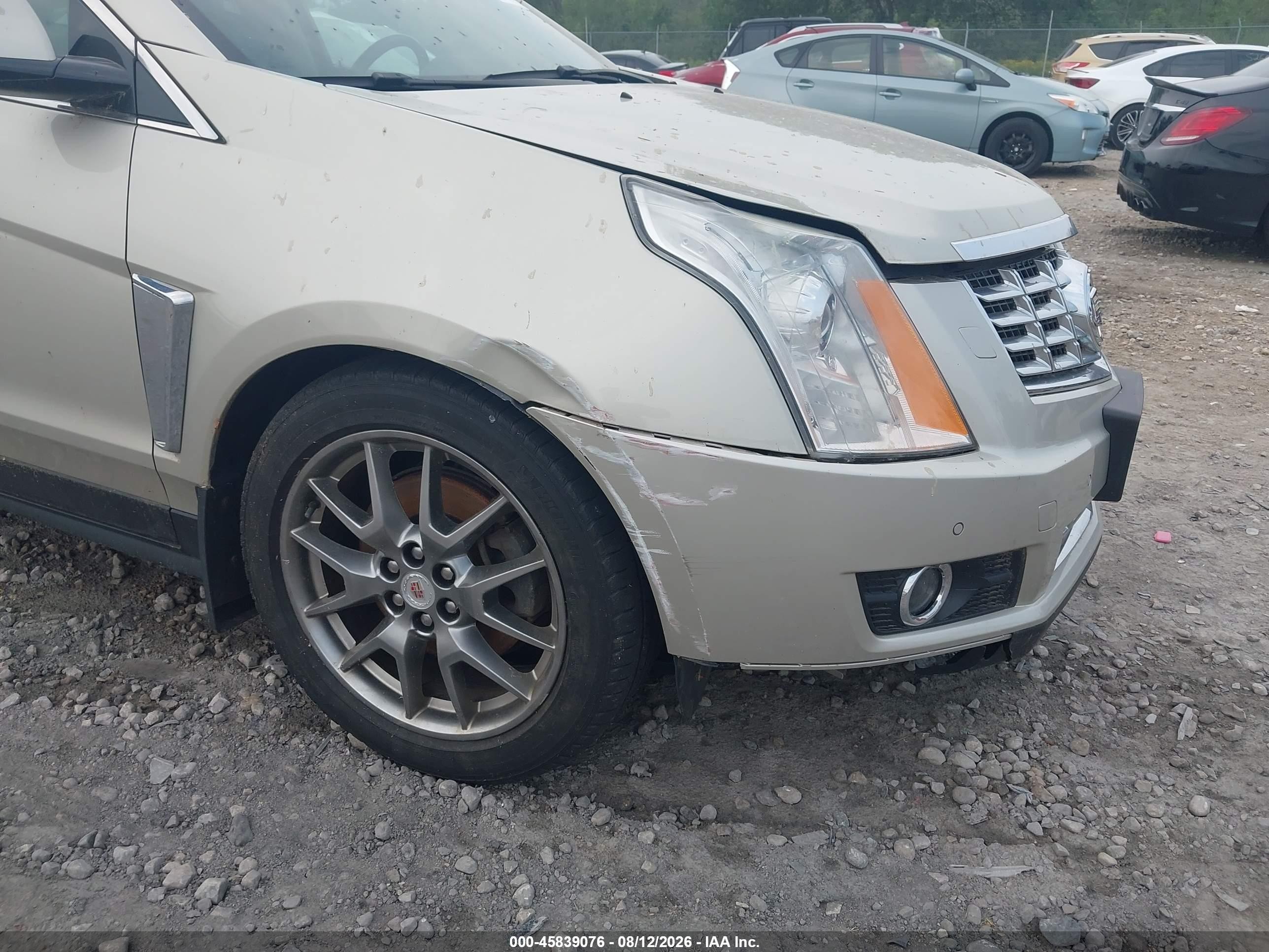 2013 Cadillac Srx Performance Collection Cream vin: 3GYFNHE32DS565159