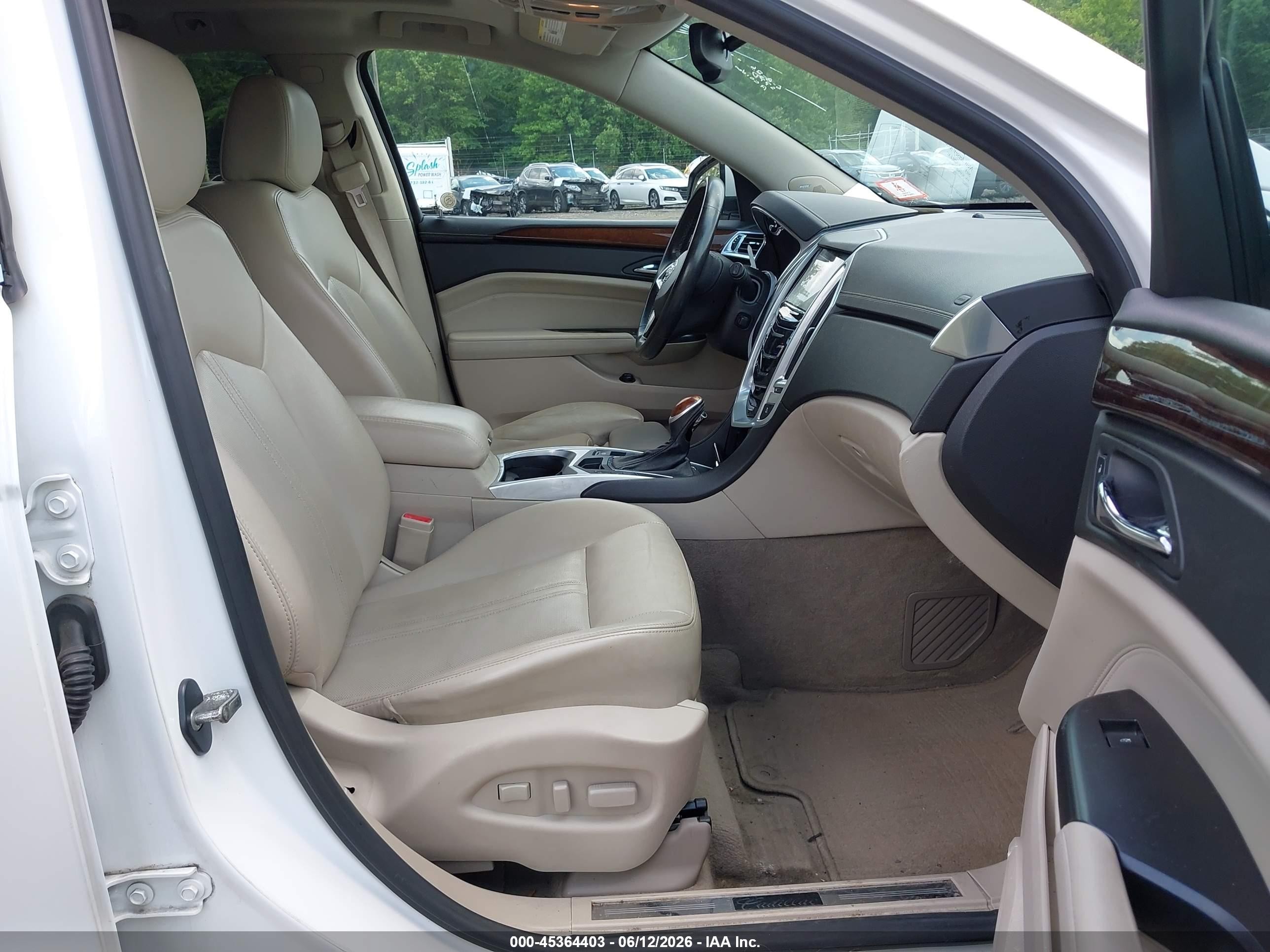 2013 Cadillac Srx Performance Collection White vin: 3GYFNHE32DS590756
