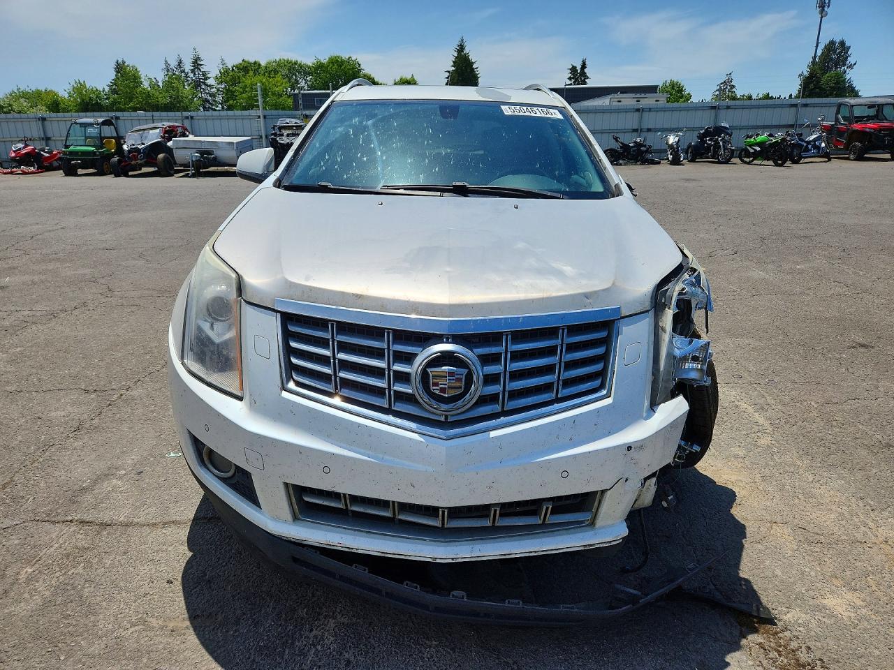2013 Cadillac Srx Performance Collection Белый vin: 3GYFNHE34DS559184
