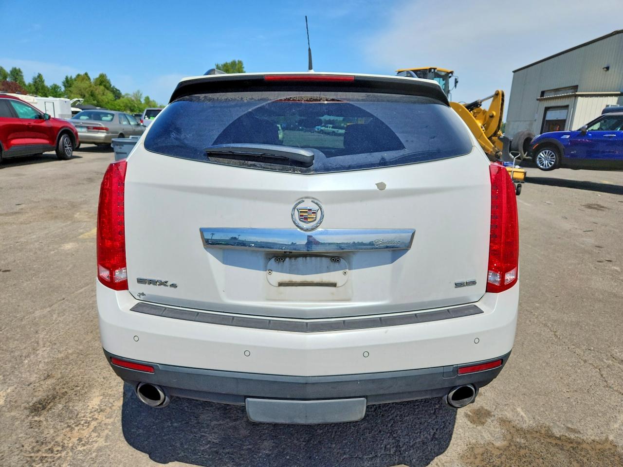 2013 Cadillac Srx Performance Collection Белый vin: 3GYFNHE34DS559184