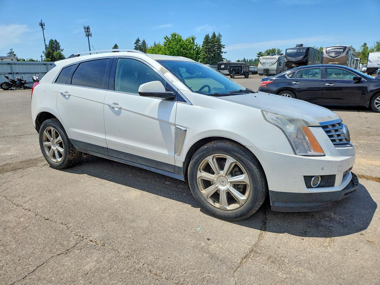 2013 Cadillac Srx Performance Collection Белый vin: 3GYFNHE34DS559184