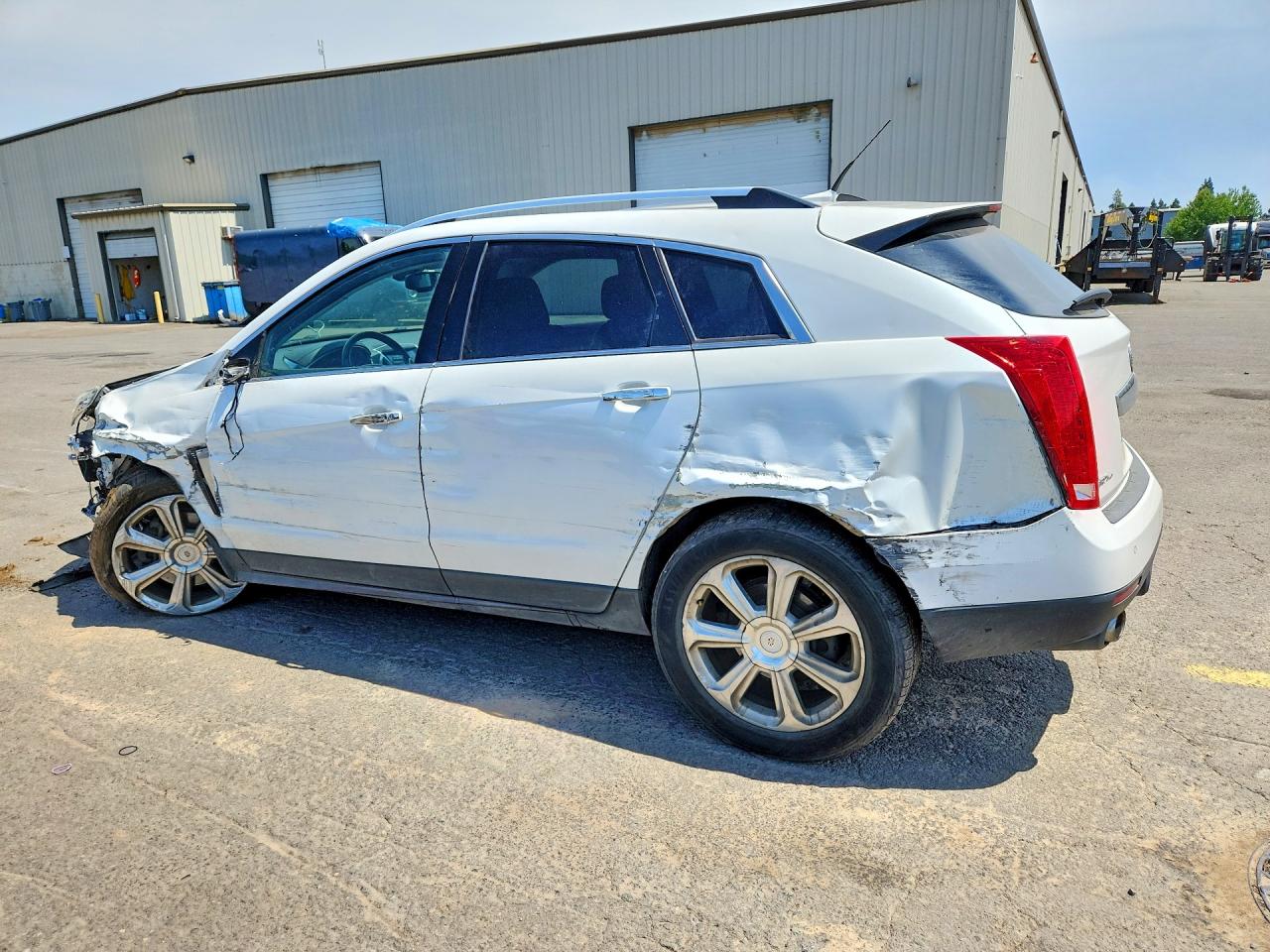 2013 Cadillac Srx Performance Collection Белый vin: 3GYFNHE34DS559184