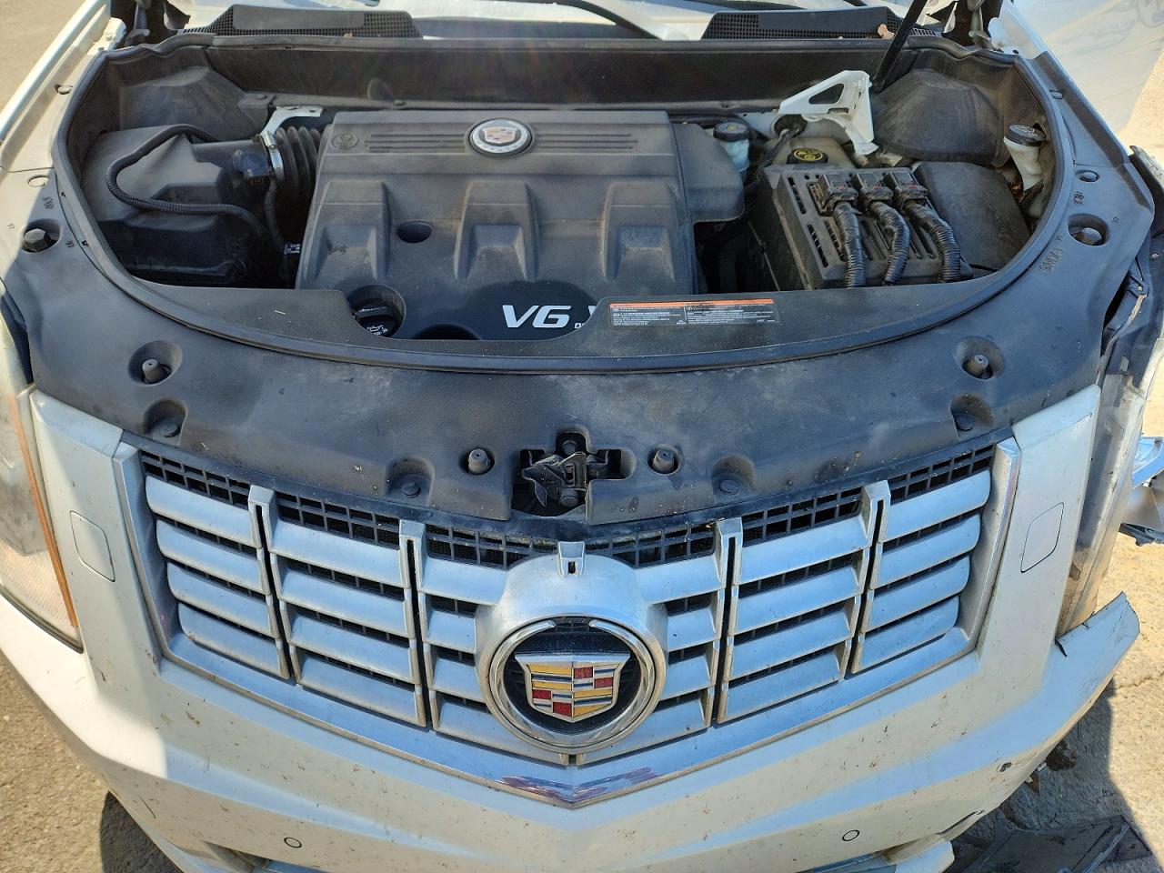 2013 Cadillac Srx Performance Collection Белый vin: 3GYFNHE34DS559184