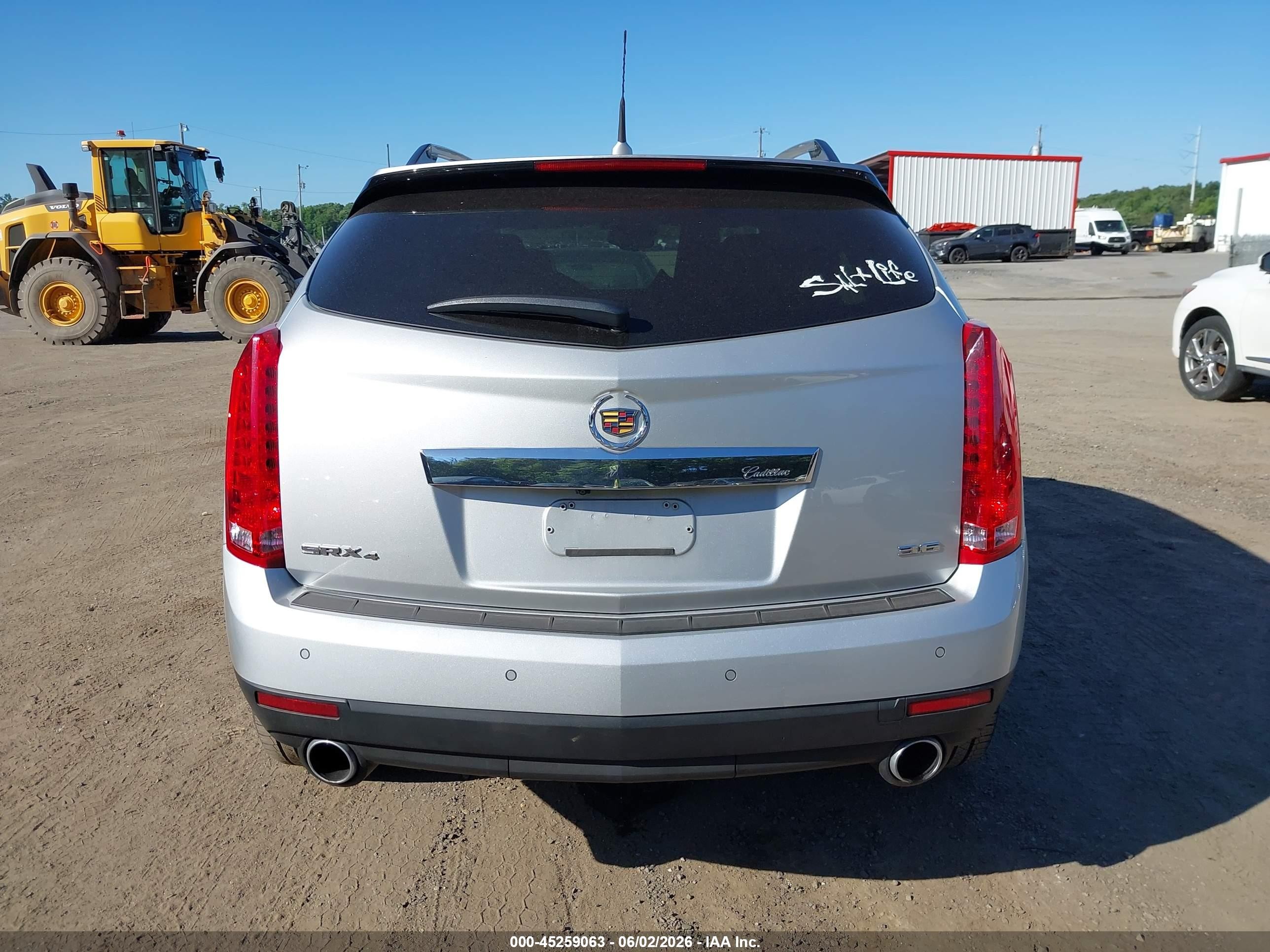 2013 Cadillac Srx Performance Collection Gray vin: 3GYFNHE34DS595134