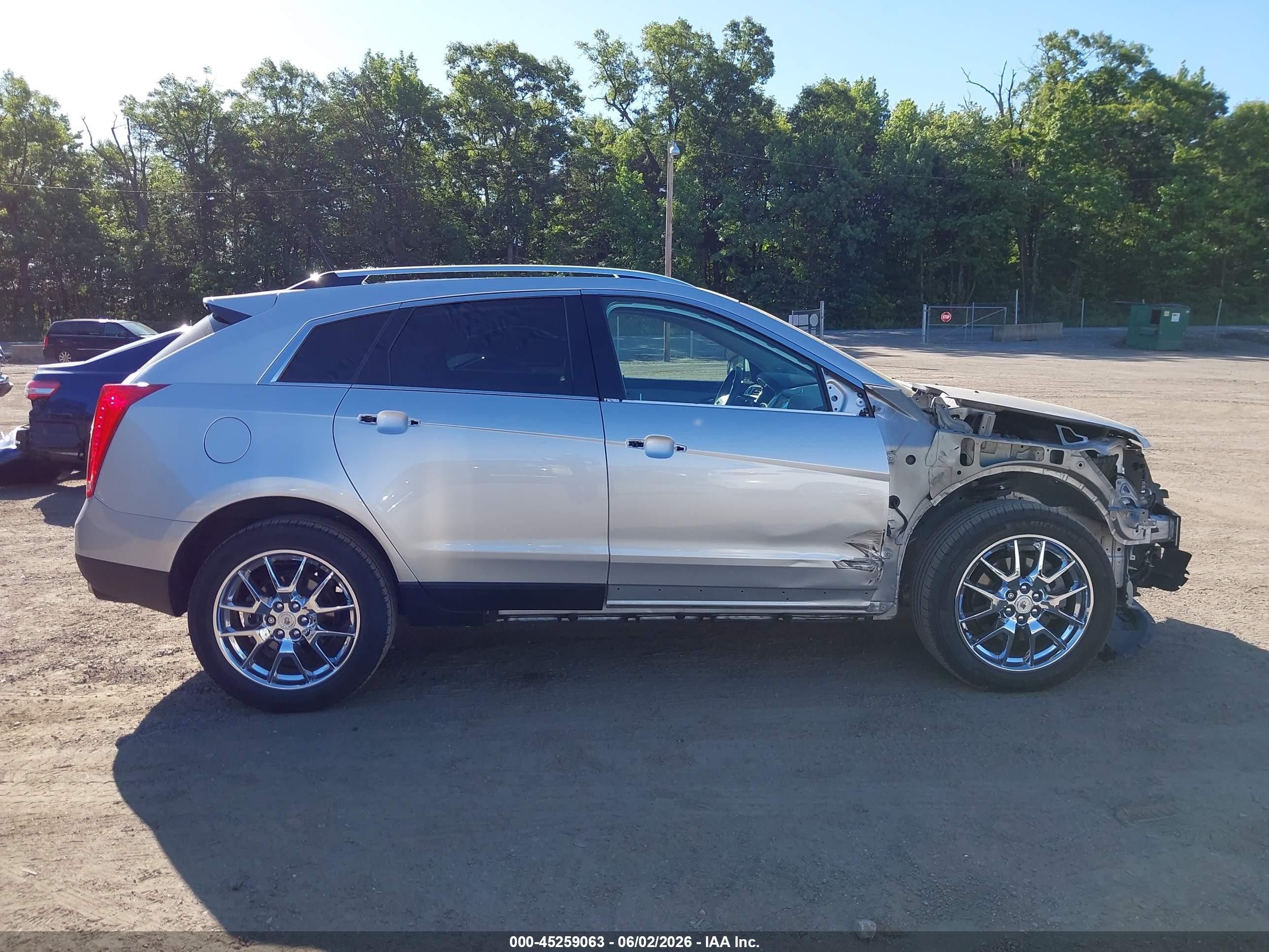 2013 Cadillac Srx Performance Collection Gray vin: 3GYFNHE34DS595134