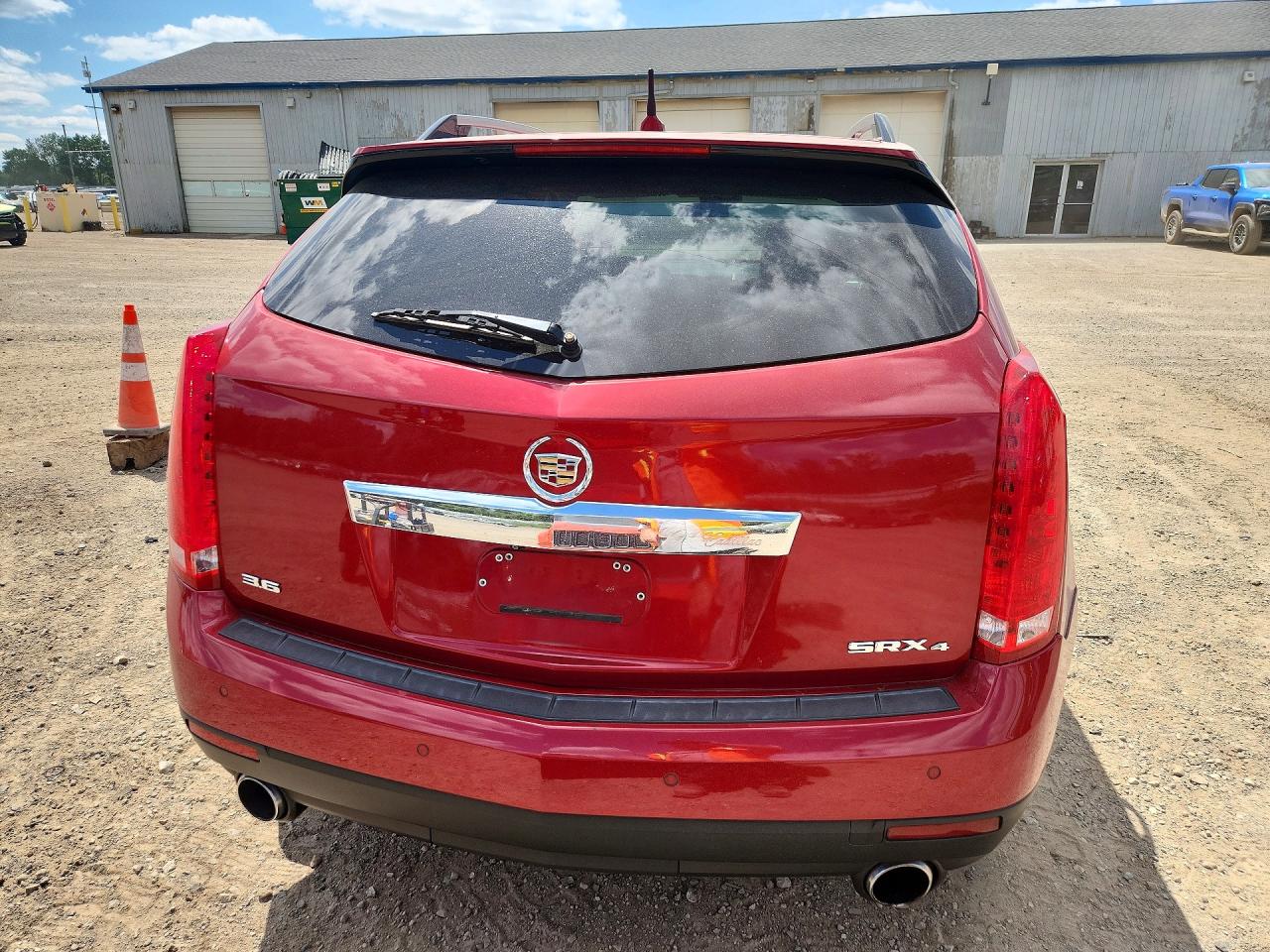 2013 Cadillac Srx Performance Collection Red vin: 3GYFNHE34DS644686