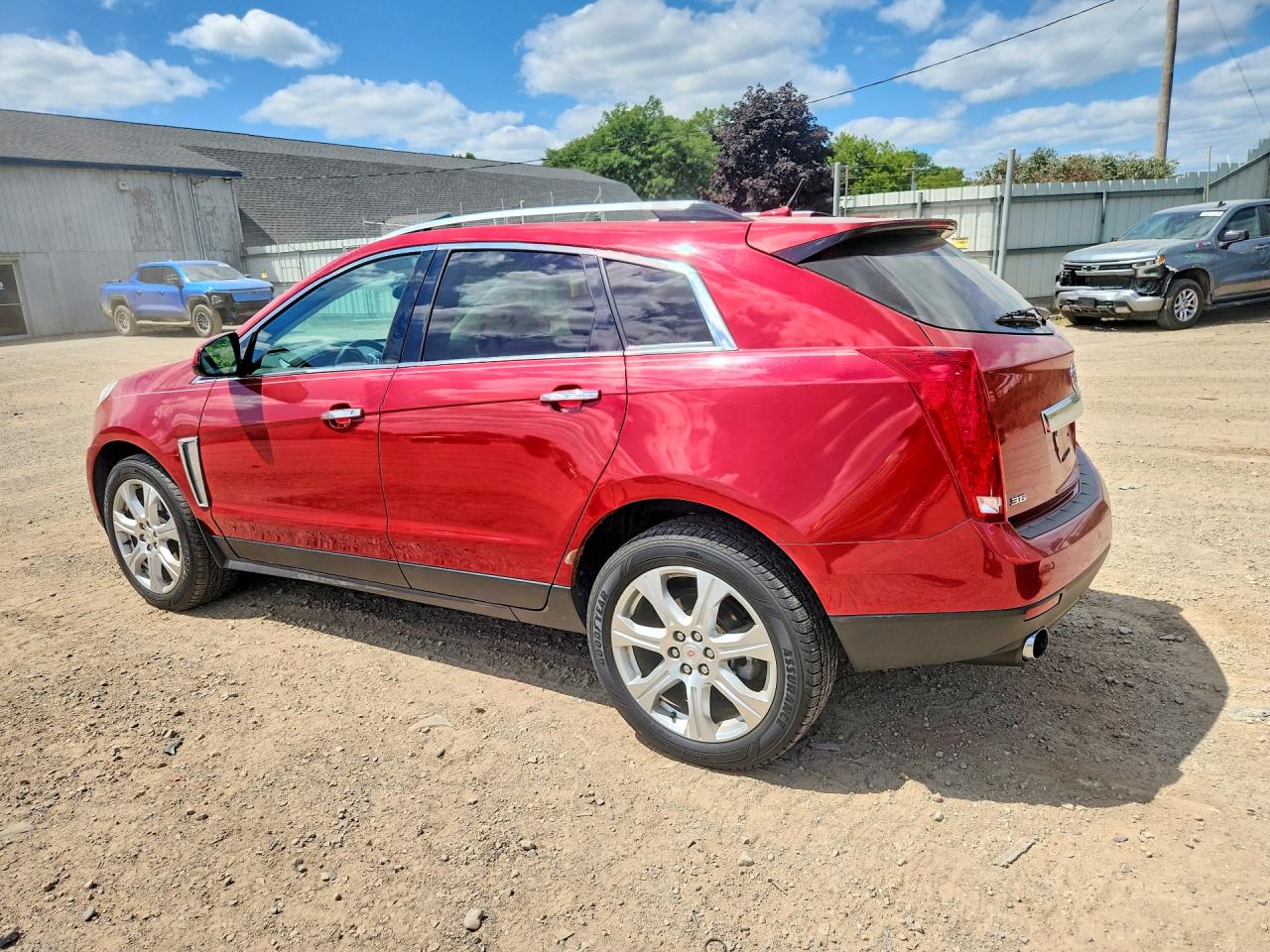 2013 Cadillac Srx Performance Collection Red vin: 3GYFNHE34DS644686