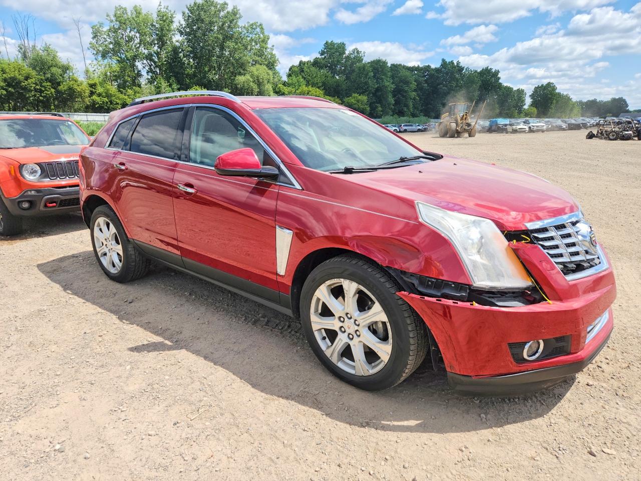 2013 Cadillac Srx Performance Collection Red vin: 3GYFNHE34DS644686