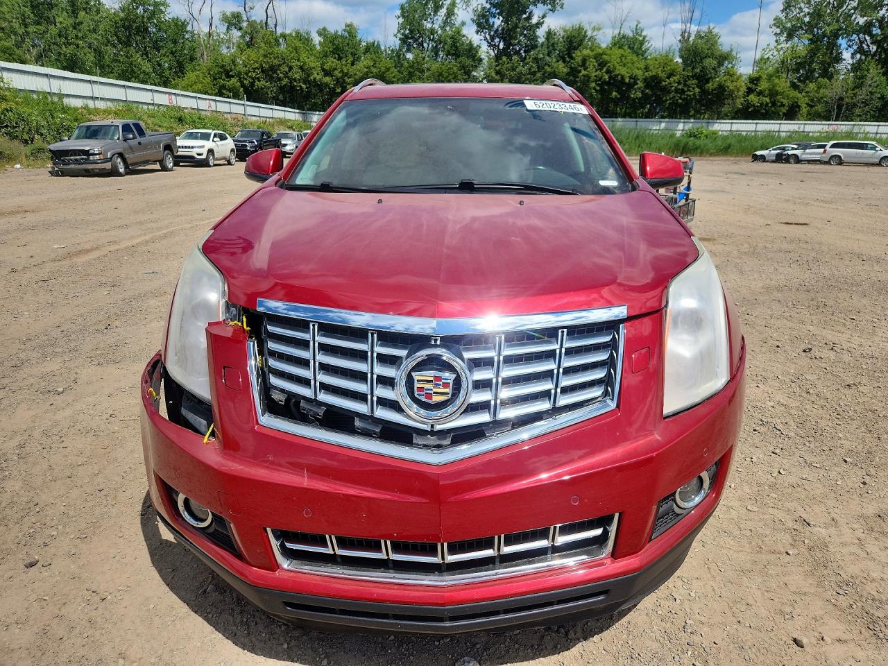 2013 Cadillac Srx Performance Collection Red vin: 3GYFNHE34DS644686