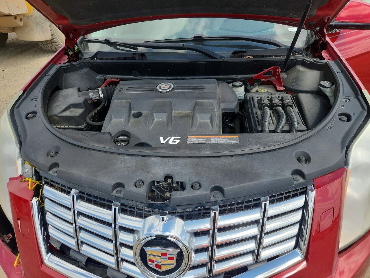 2013 Cadillac Srx Performance Collection Red vin: 3GYFNHE34DS644686