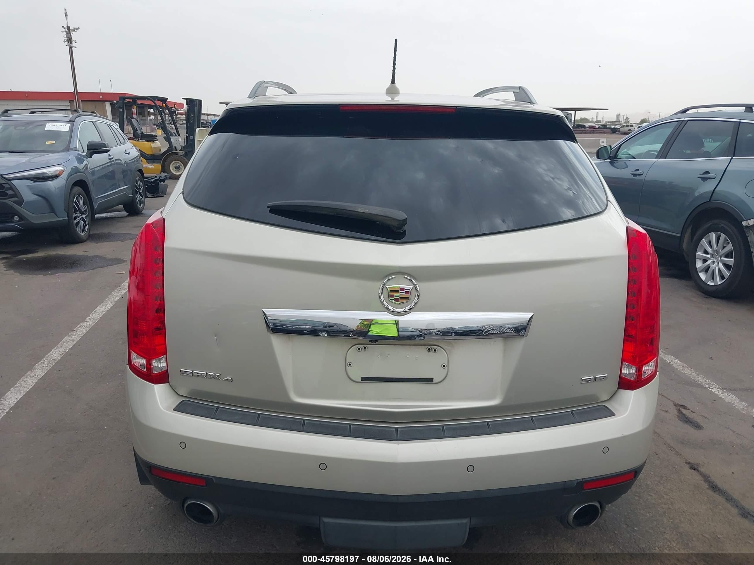 2013 Cadillac Srx Performance Collection Champagne vin: 3GYFNHE35DS579900