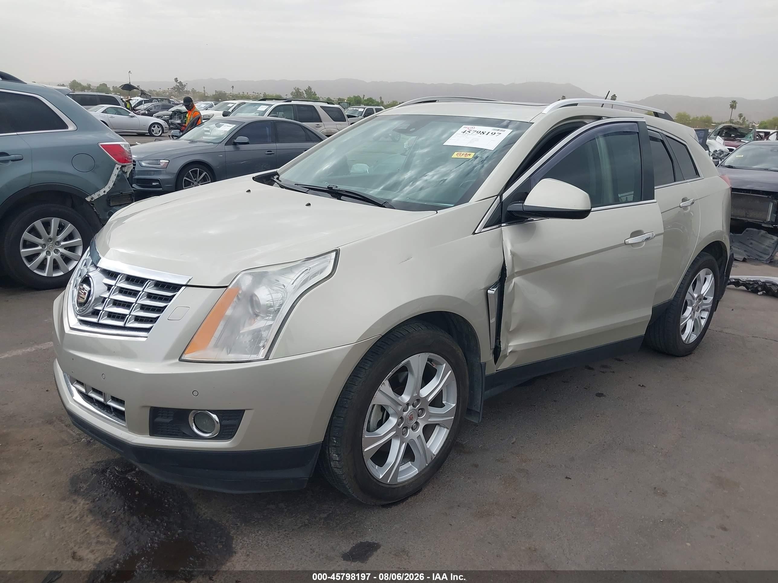 2013 Cadillac Srx Performance Collection Champagne vin: 3GYFNHE35DS579900