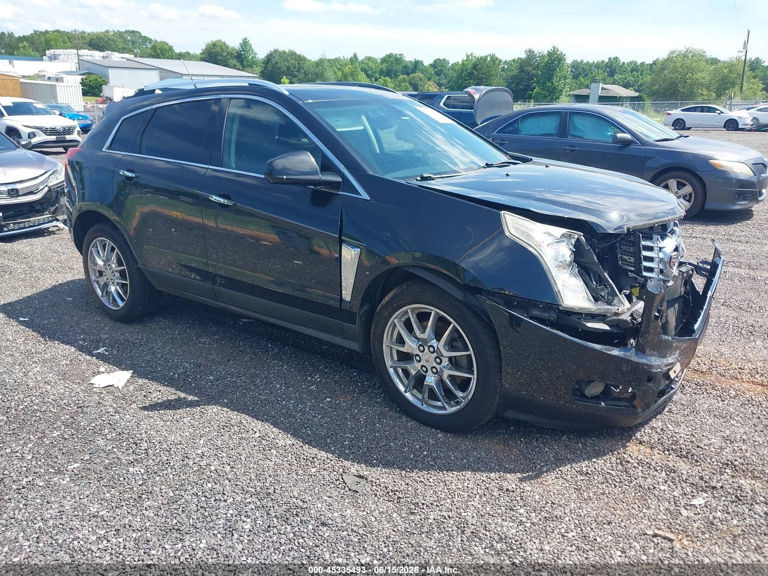 2013 Cadillac Srx Performance Collection Black vin: 3GYFNHE35DS603872