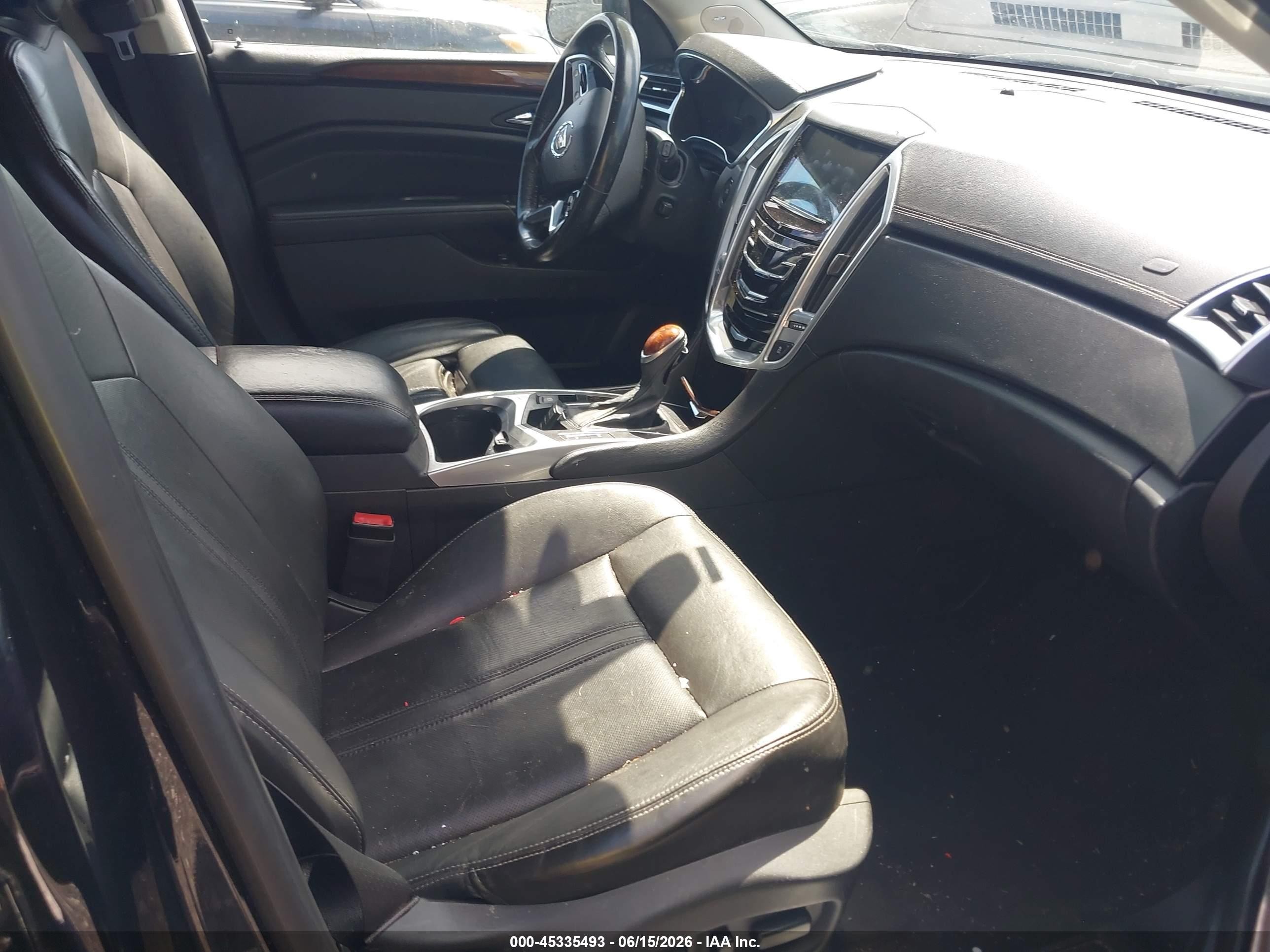2013 Cadillac Srx Performance Collection Black vin: 3GYFNHE35DS603872