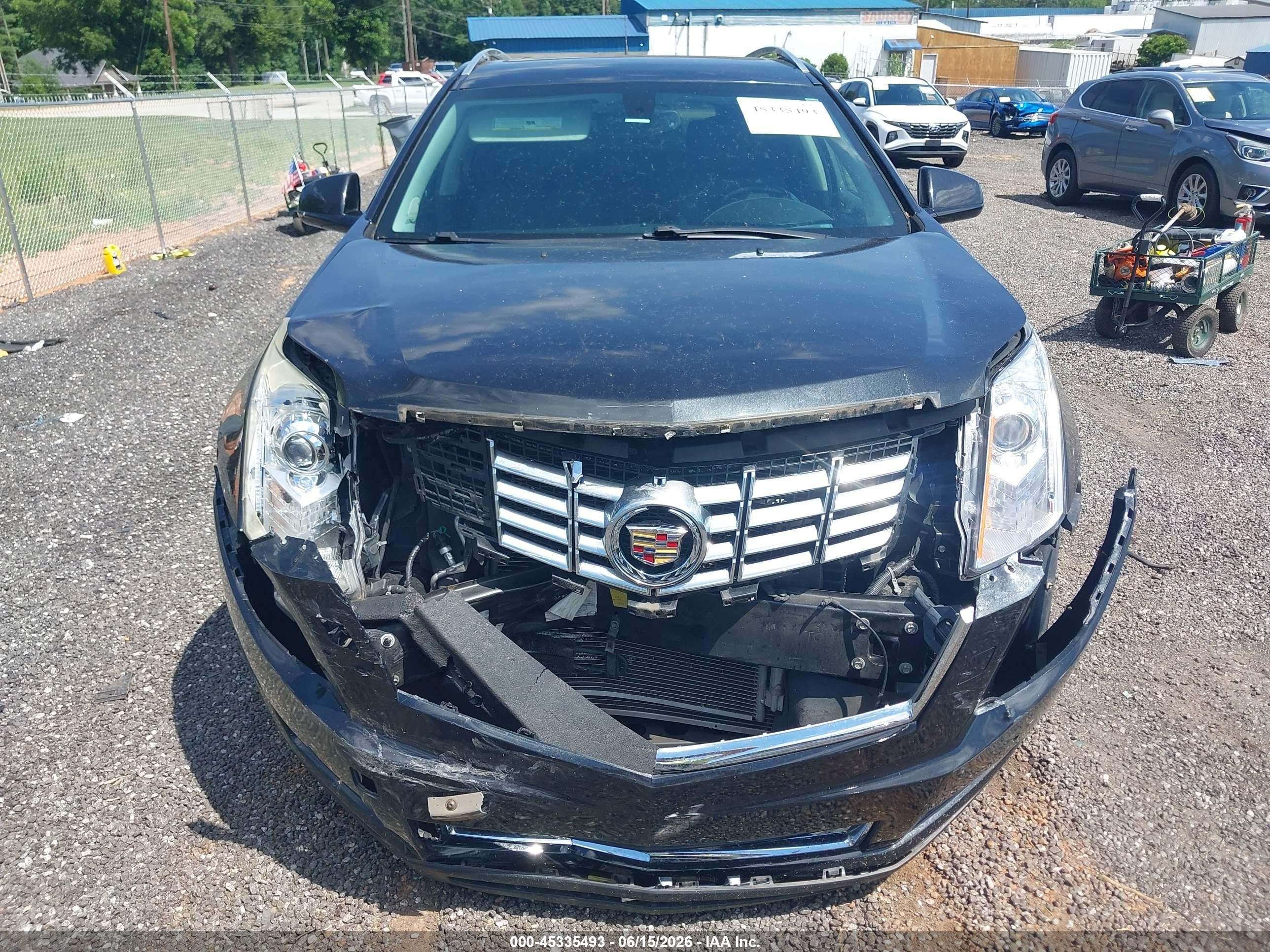 2013 Cadillac Srx Performance Collection Black vin: 3GYFNHE35DS603872