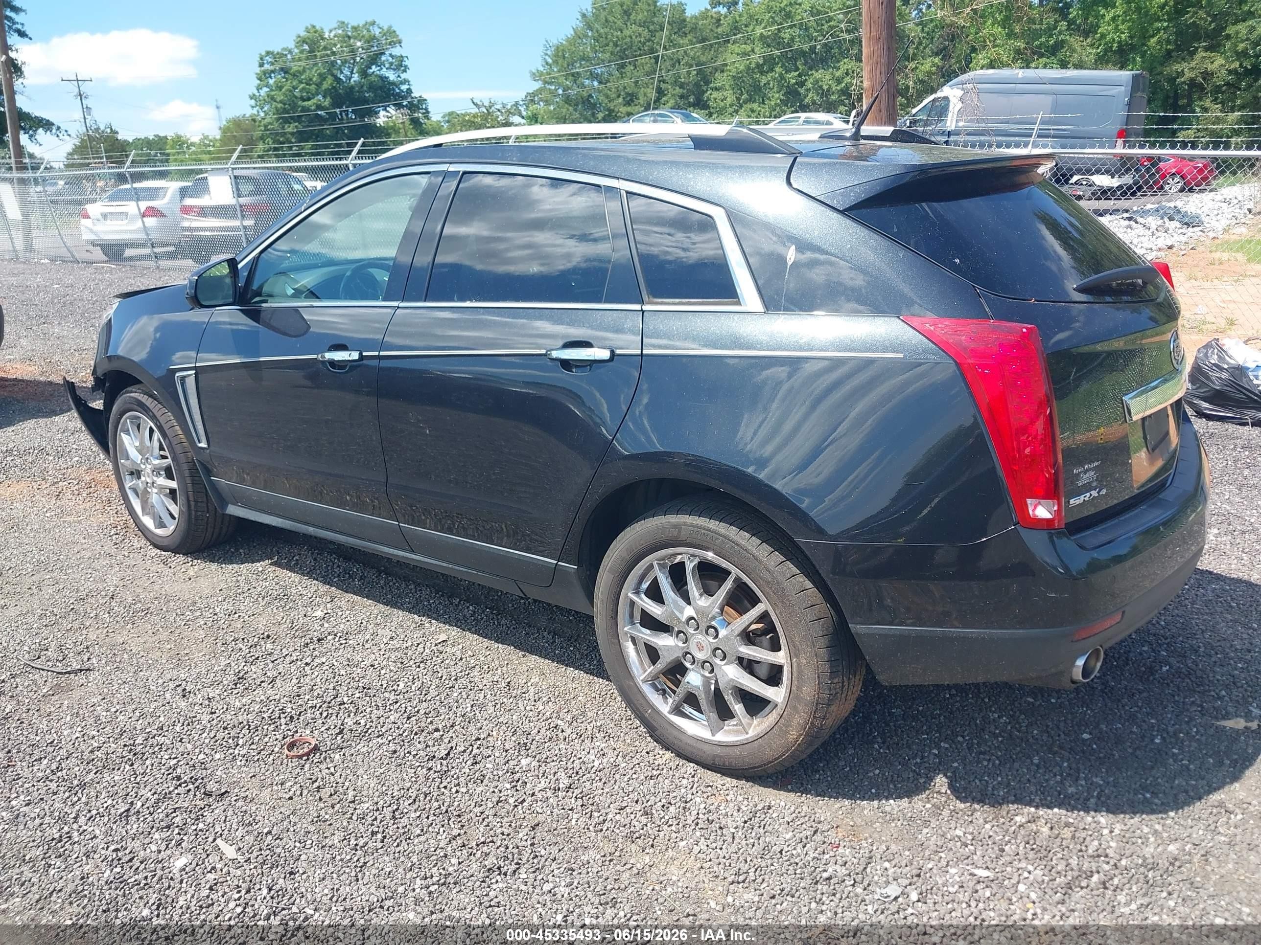 2013 Cadillac Srx Performance Collection Black vin: 3GYFNHE35DS603872