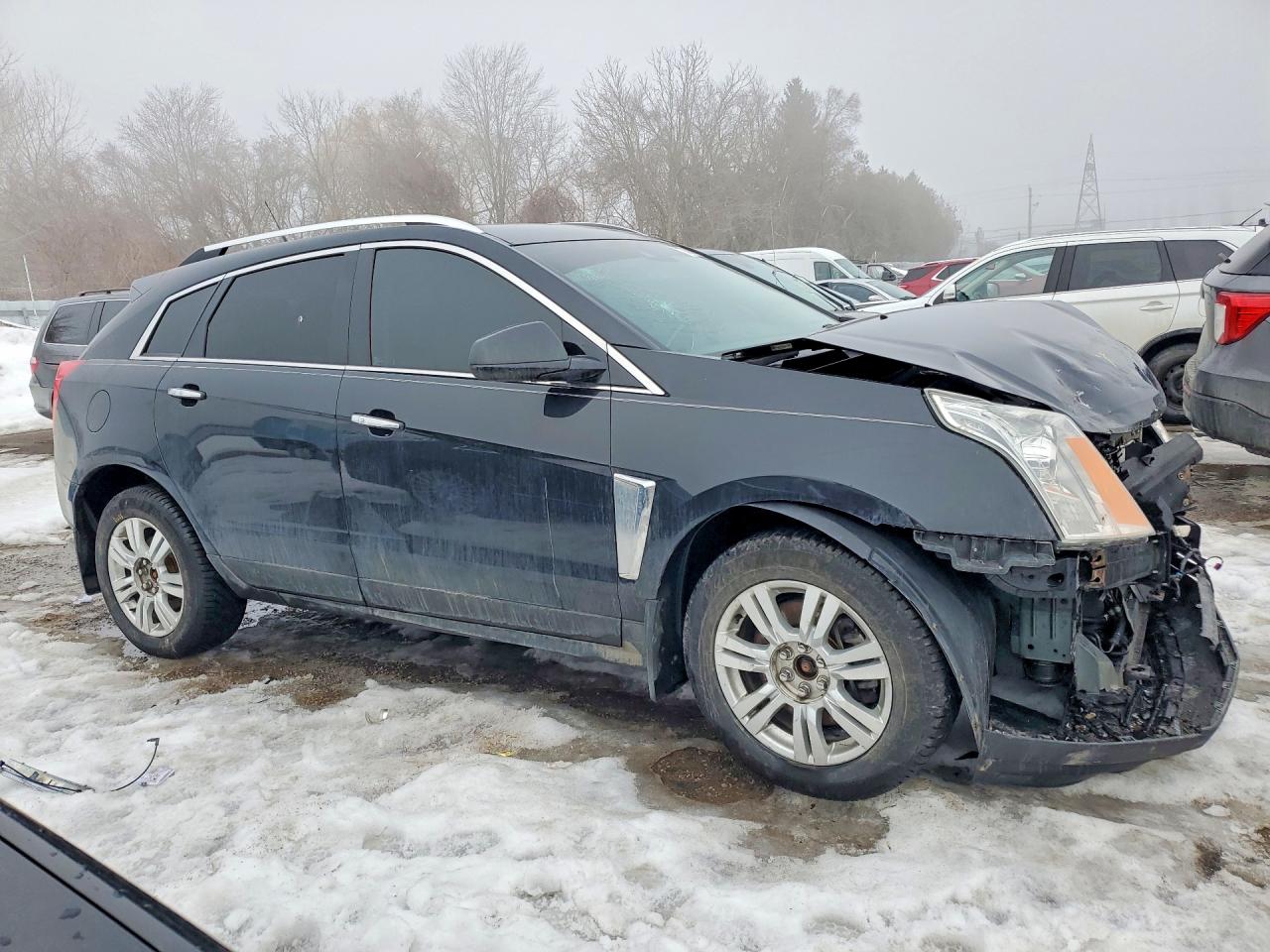 2013 Cadillac Srx Performance Collection Black vin: 3GYFNHE35DS646446