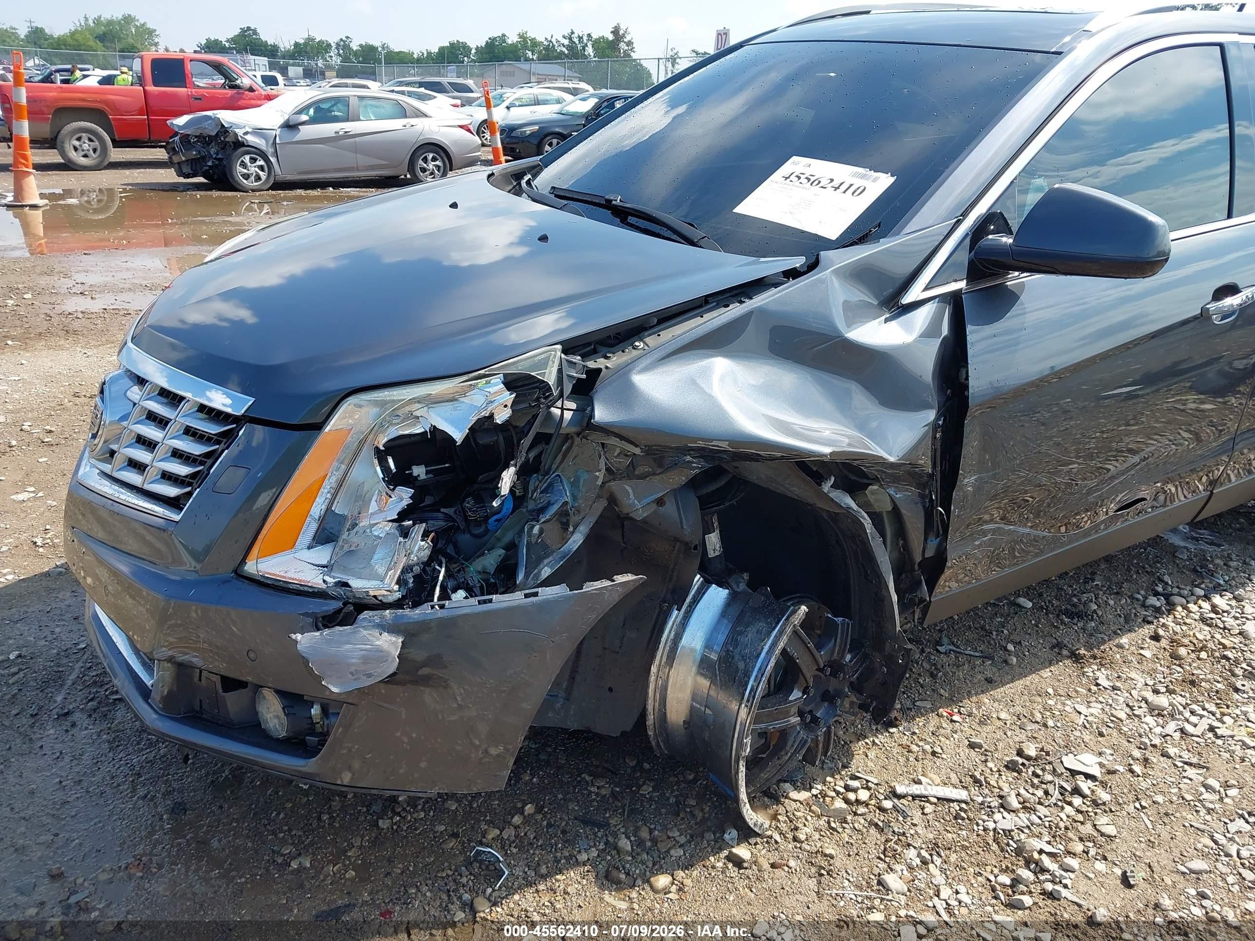 2013 Cadillac Srx Performance Collection Gray vin: 3GYFNHE36DS511587