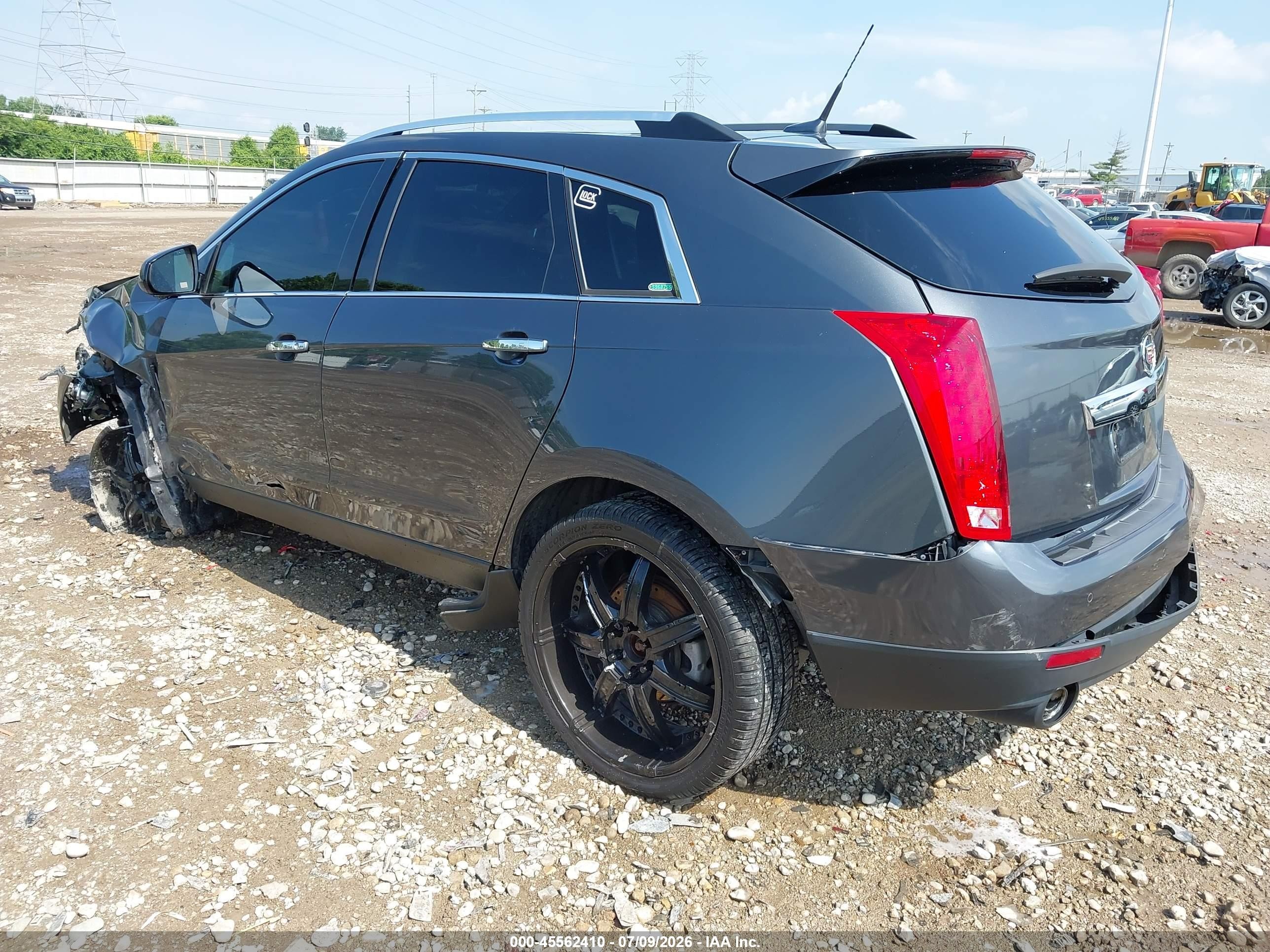 2013 Cadillac Srx Performance Collection Gray vin: 3GYFNHE36DS511587