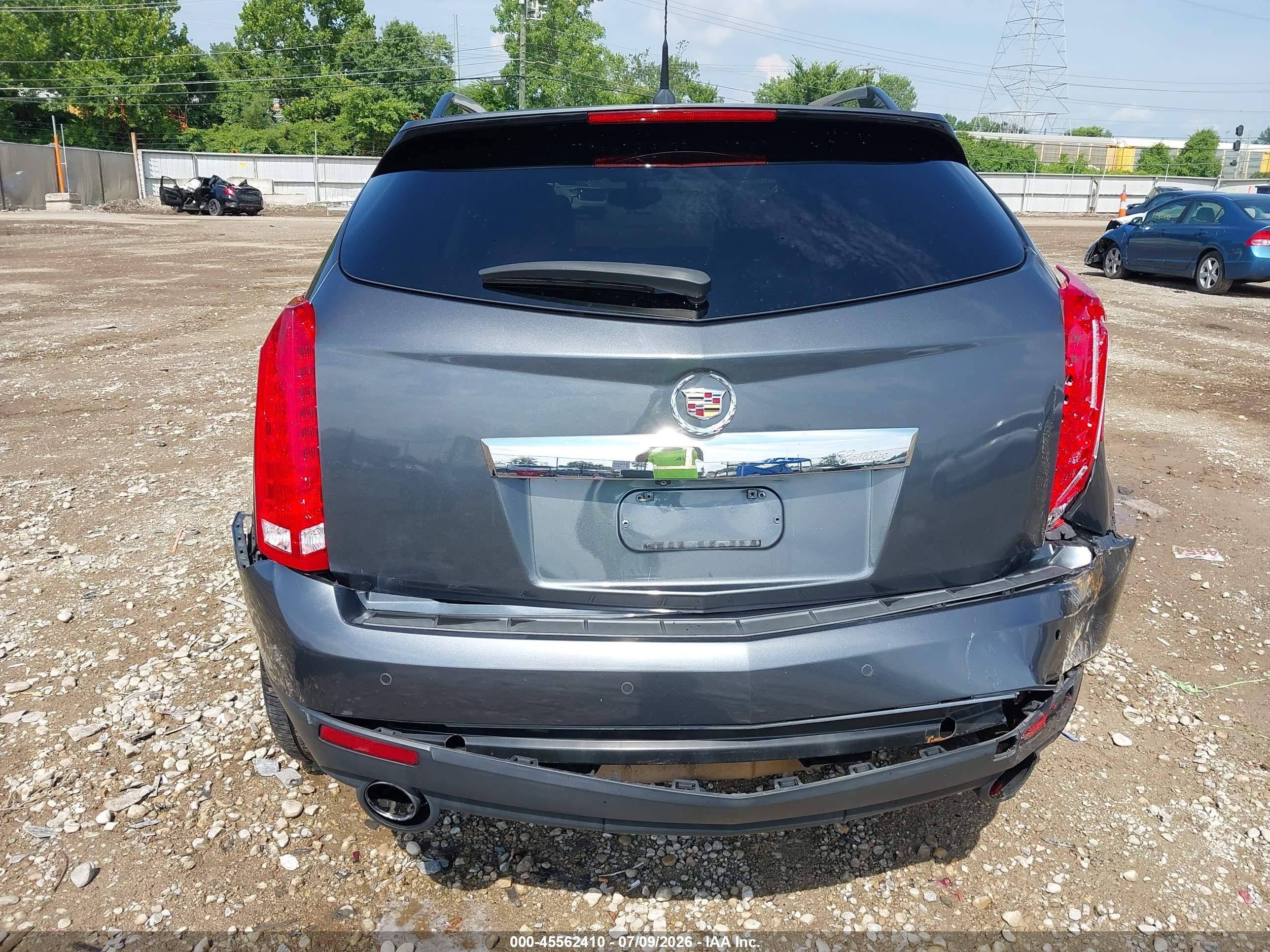 2013 Cadillac Srx Performance Collection Gray vin: 3GYFNHE36DS511587