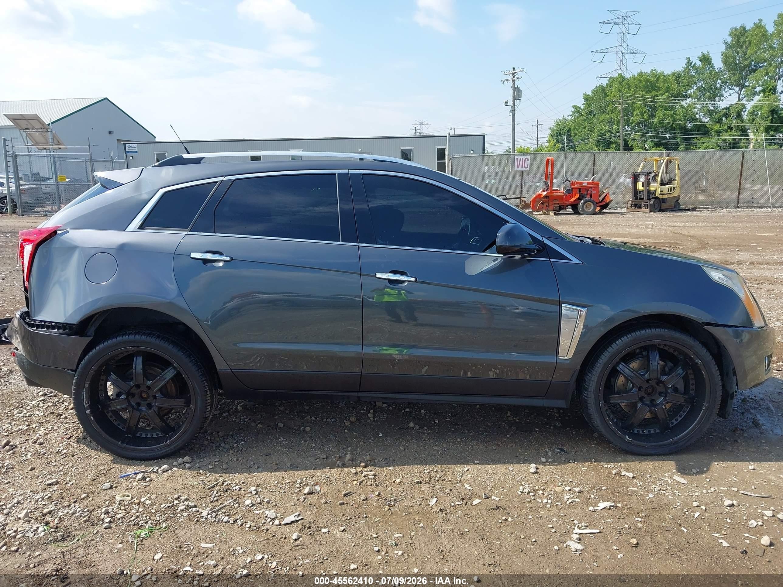 2013 Cadillac Srx Performance Collection Gray vin: 3GYFNHE36DS511587