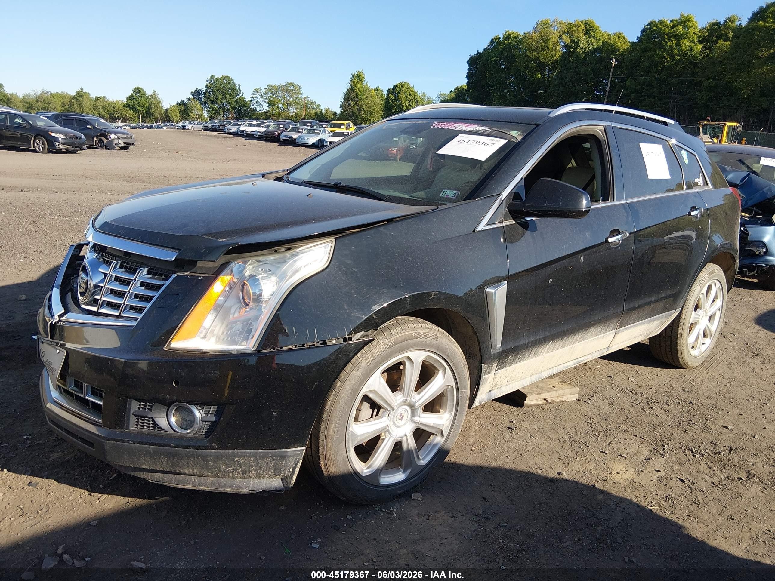 2013 Cadillac Srx Performance Collection Black vin: 3GYFNHE36DS579999