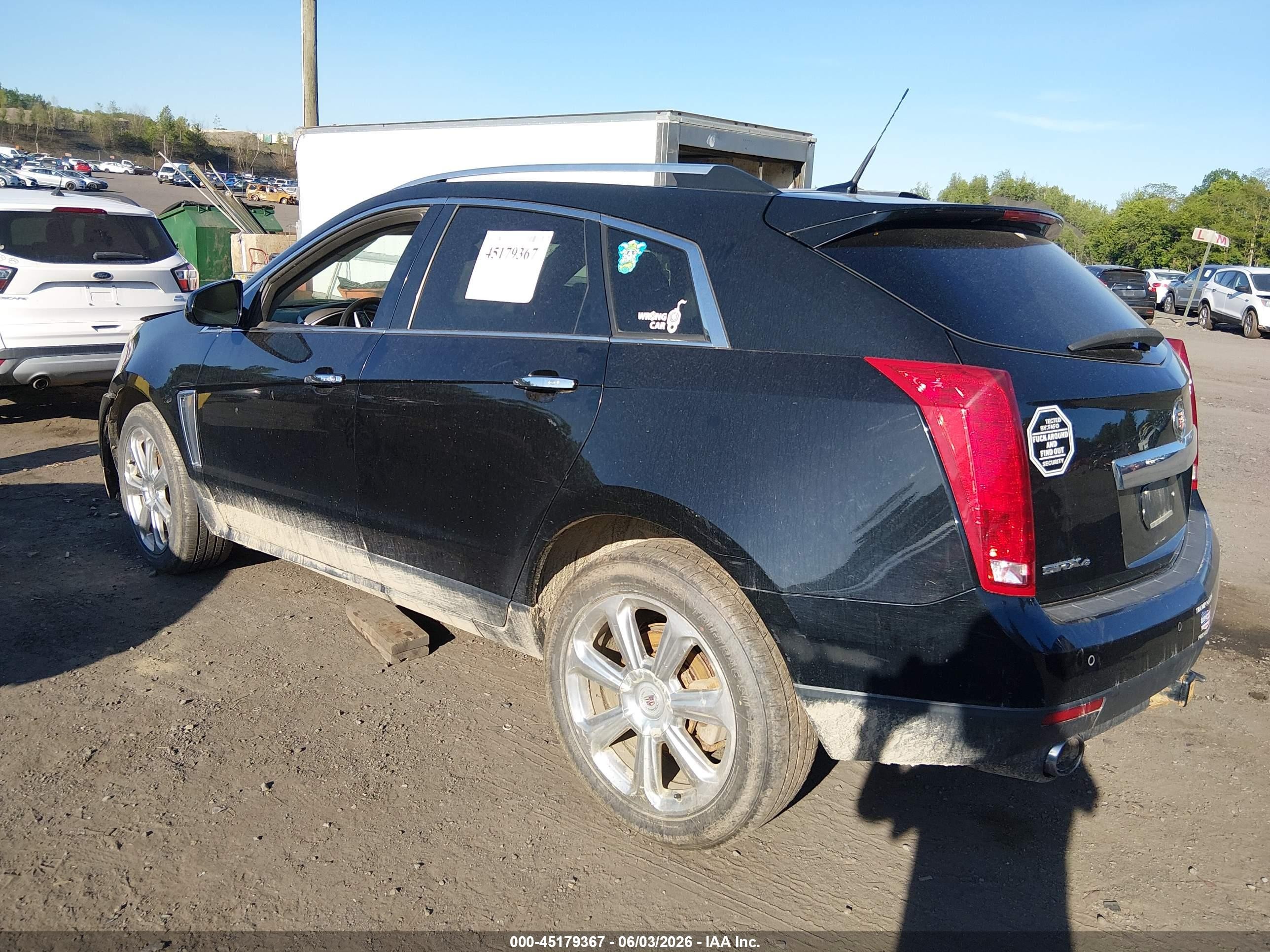 2013 Cadillac Srx Performance Collection Black vin: 3GYFNHE36DS579999