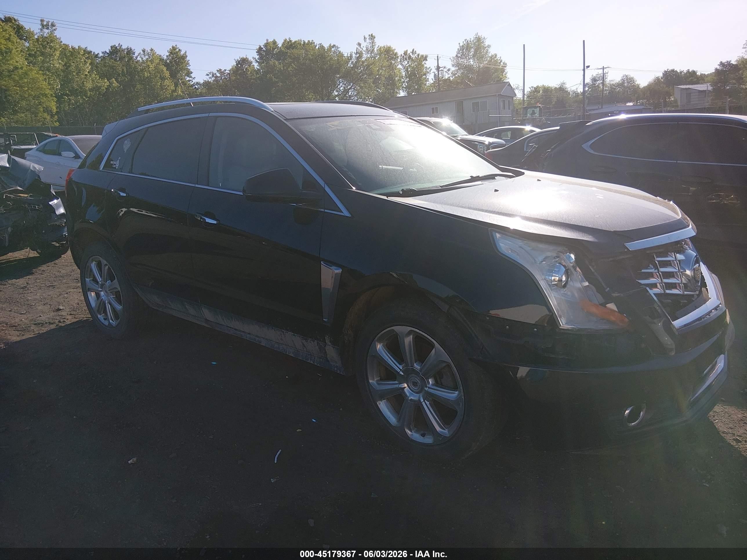 2013 Cadillac Srx Performance Collection Black vin: 3GYFNHE36DS579999