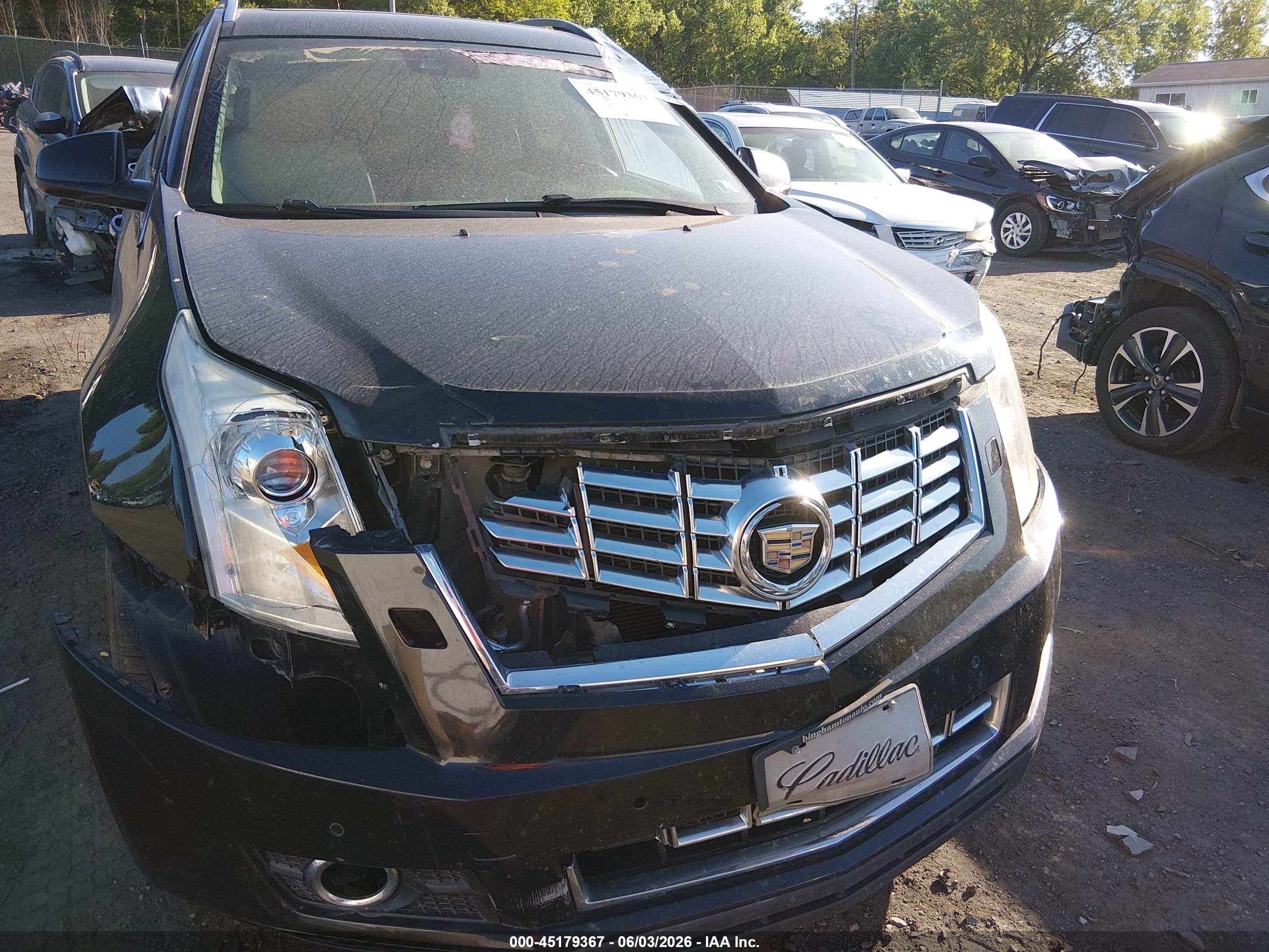 2013 Cadillac Srx Performance Collection Black vin: 3GYFNHE36DS579999