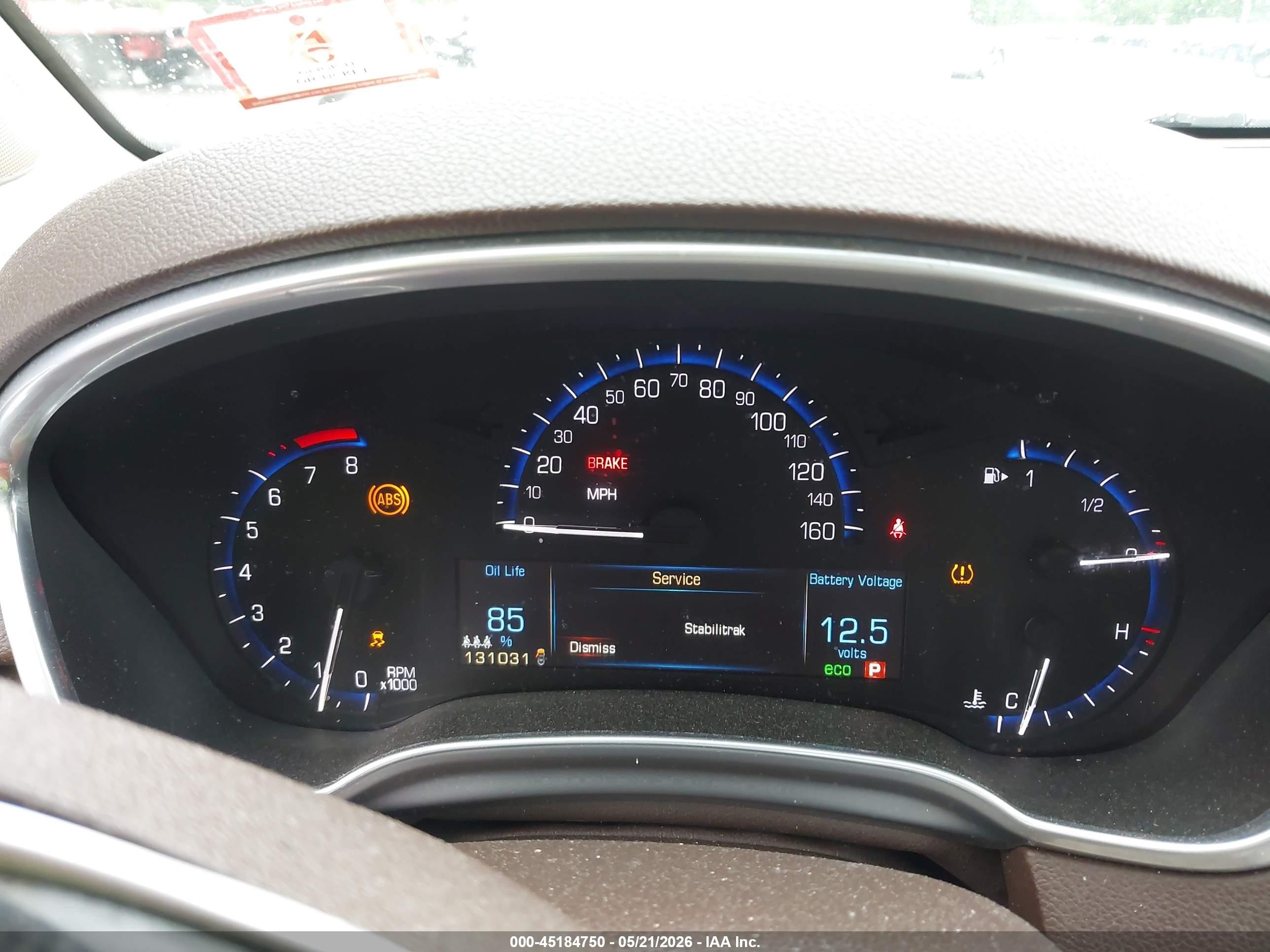 2013 Cadillac Srx Performance Collection White vin: 3GYFNHE36DS642163