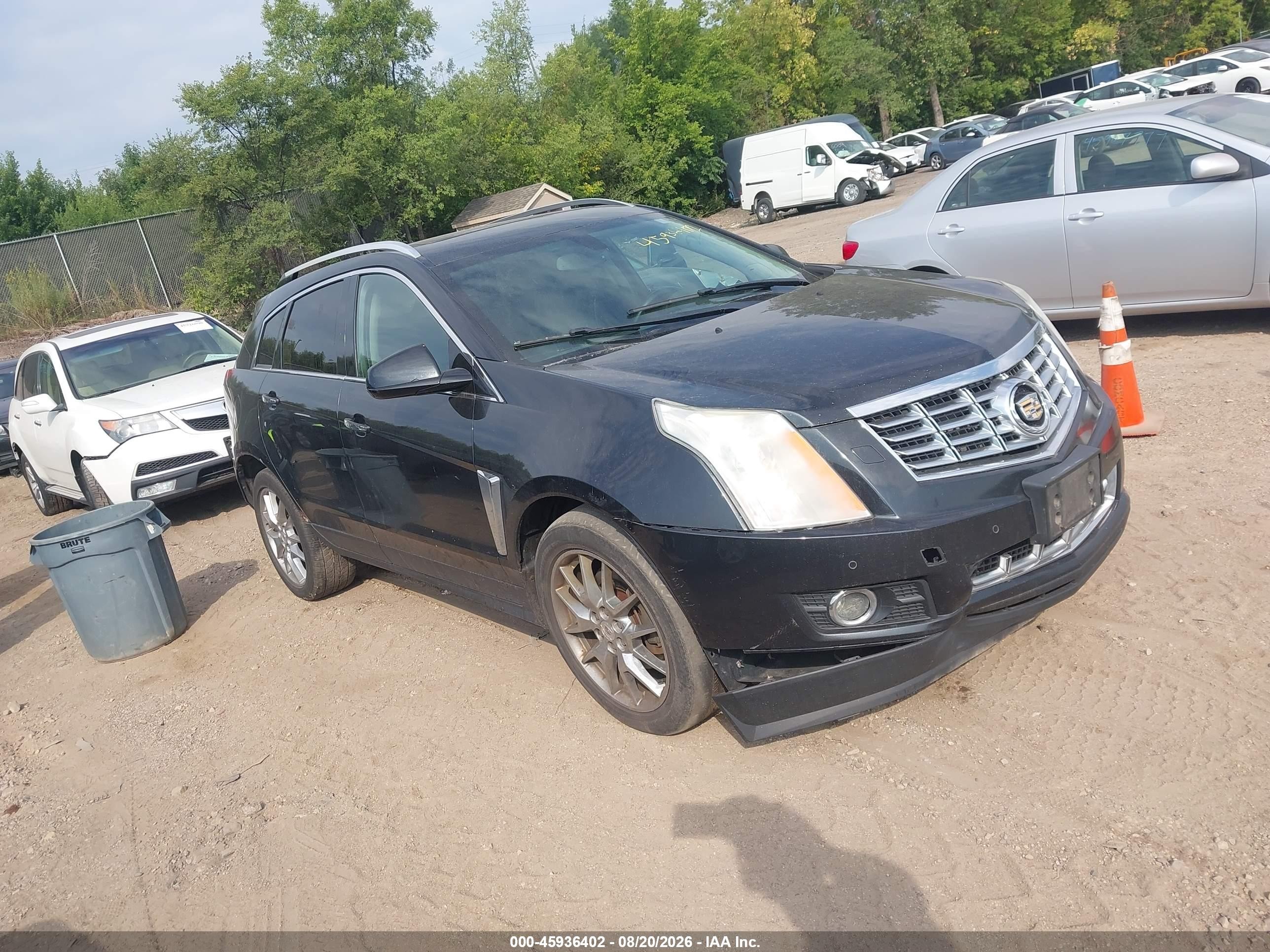 2013 Cadillac Srx Performance Collection Black vin: 3GYFNHE37DS507855
