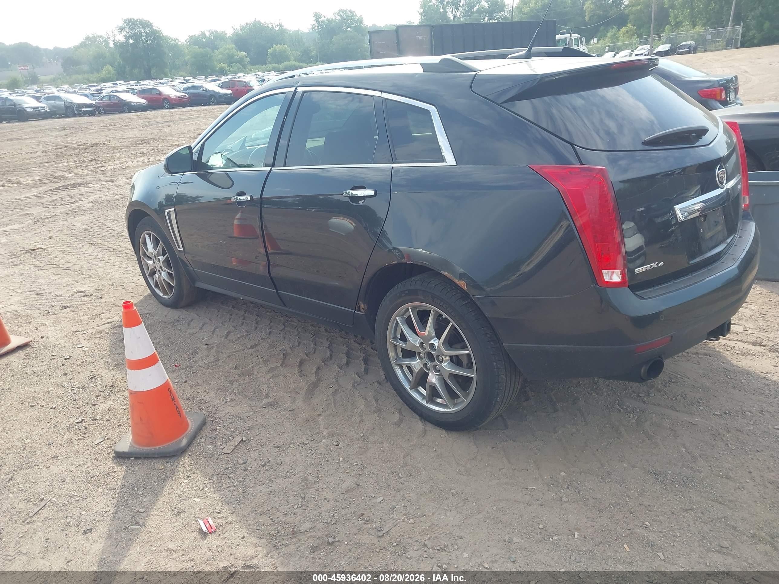 2013 Cadillac Srx Performance Collection Black vin: 3GYFNHE37DS507855