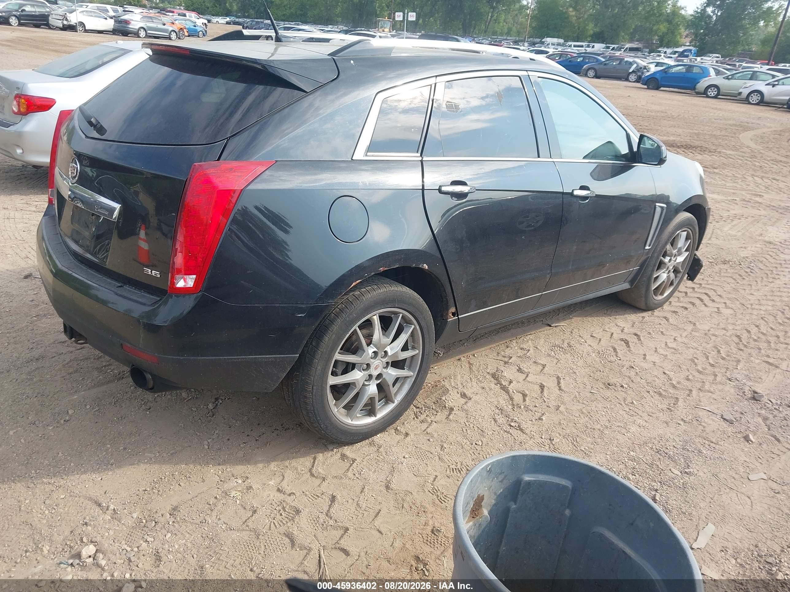 2013 Cadillac Srx Performance Collection Black vin: 3GYFNHE37DS507855