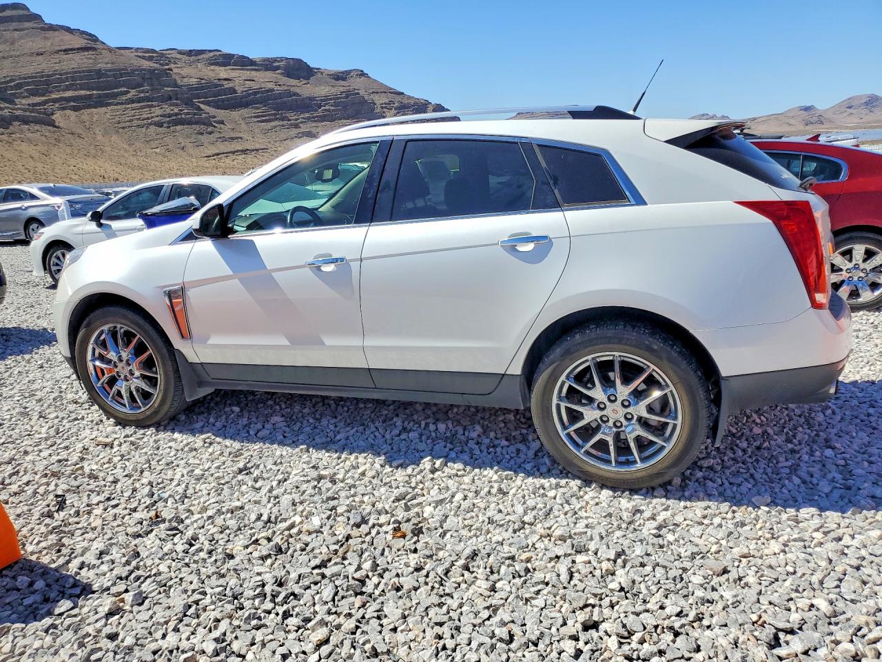 2013 Cadillac Srx Performance Collection White vin: 3GYFNHE37DS569143