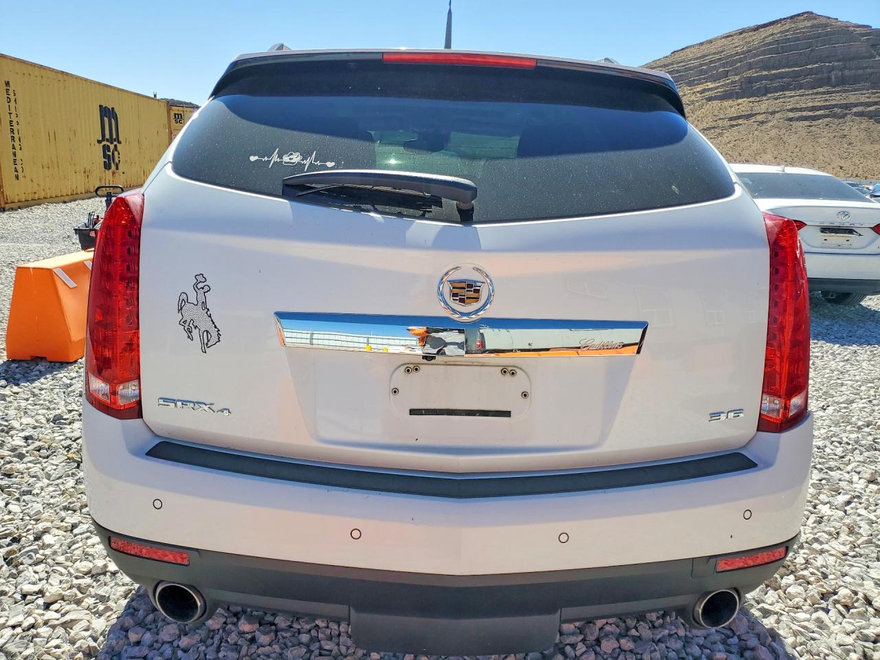 2013 Cadillac Srx Performance Collection White vin: 3GYFNHE37DS569143