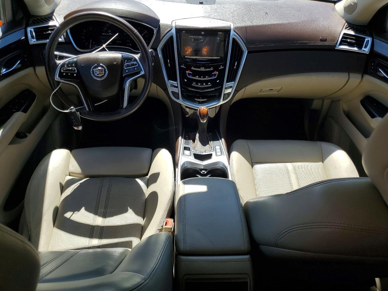 2013 Cadillac Srx Performance Collection White vin: 3GYFNHE37DS569143