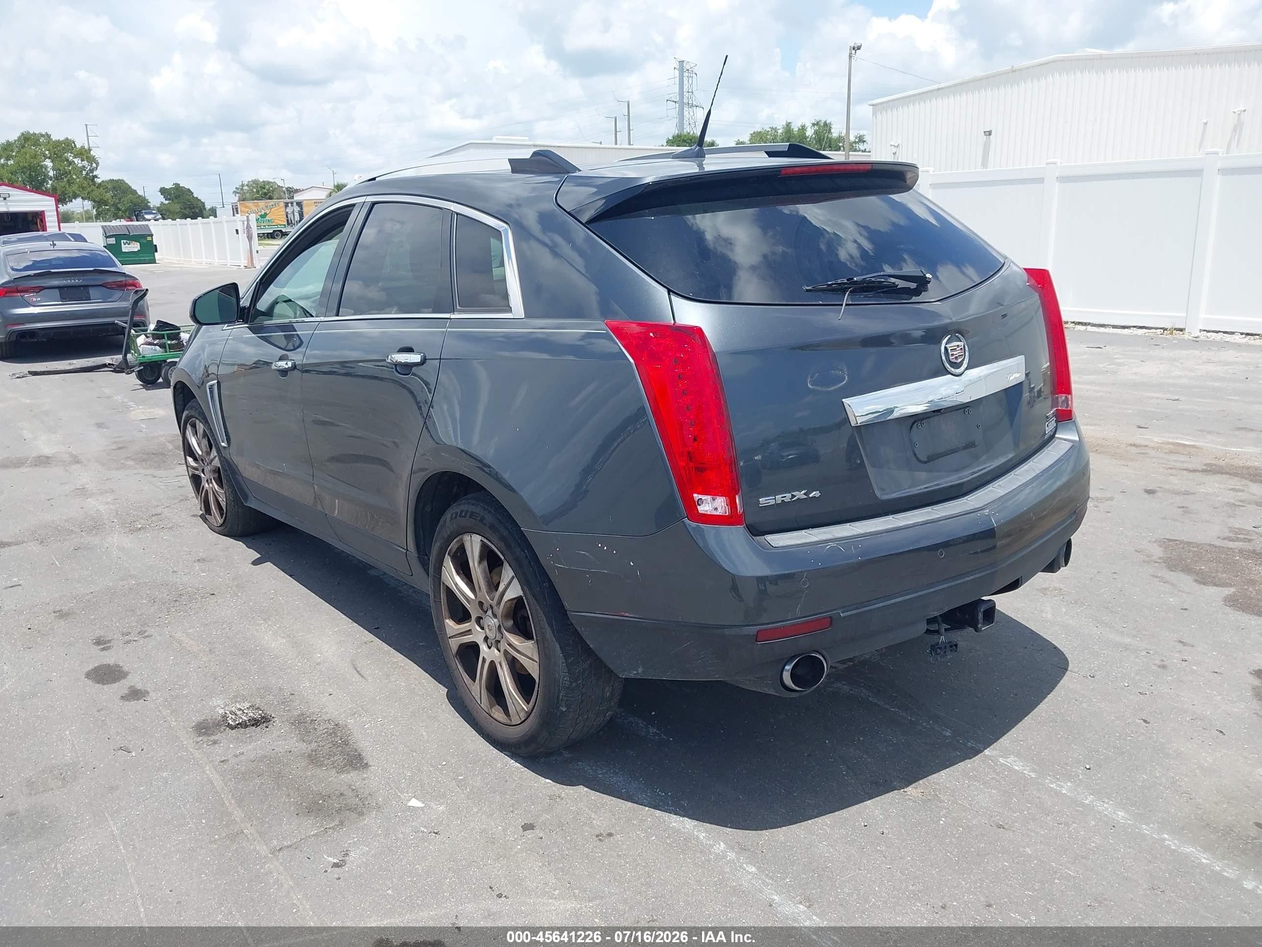 2013 Cadillac Srx Performance Collection Gray vin: 3GYFNHE37DS589344