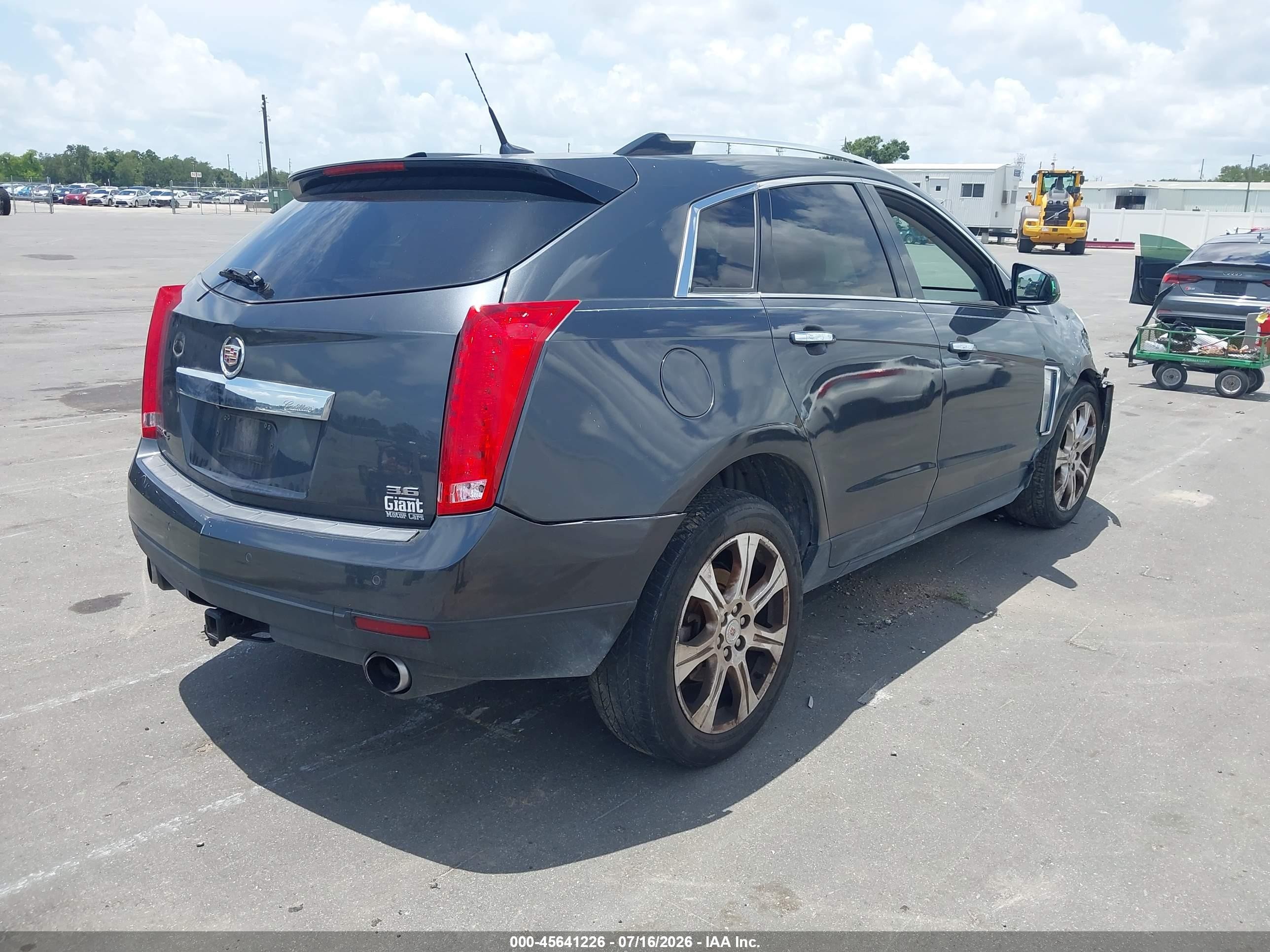 2013 Cadillac Srx Performance Collection Gray vin: 3GYFNHE37DS589344